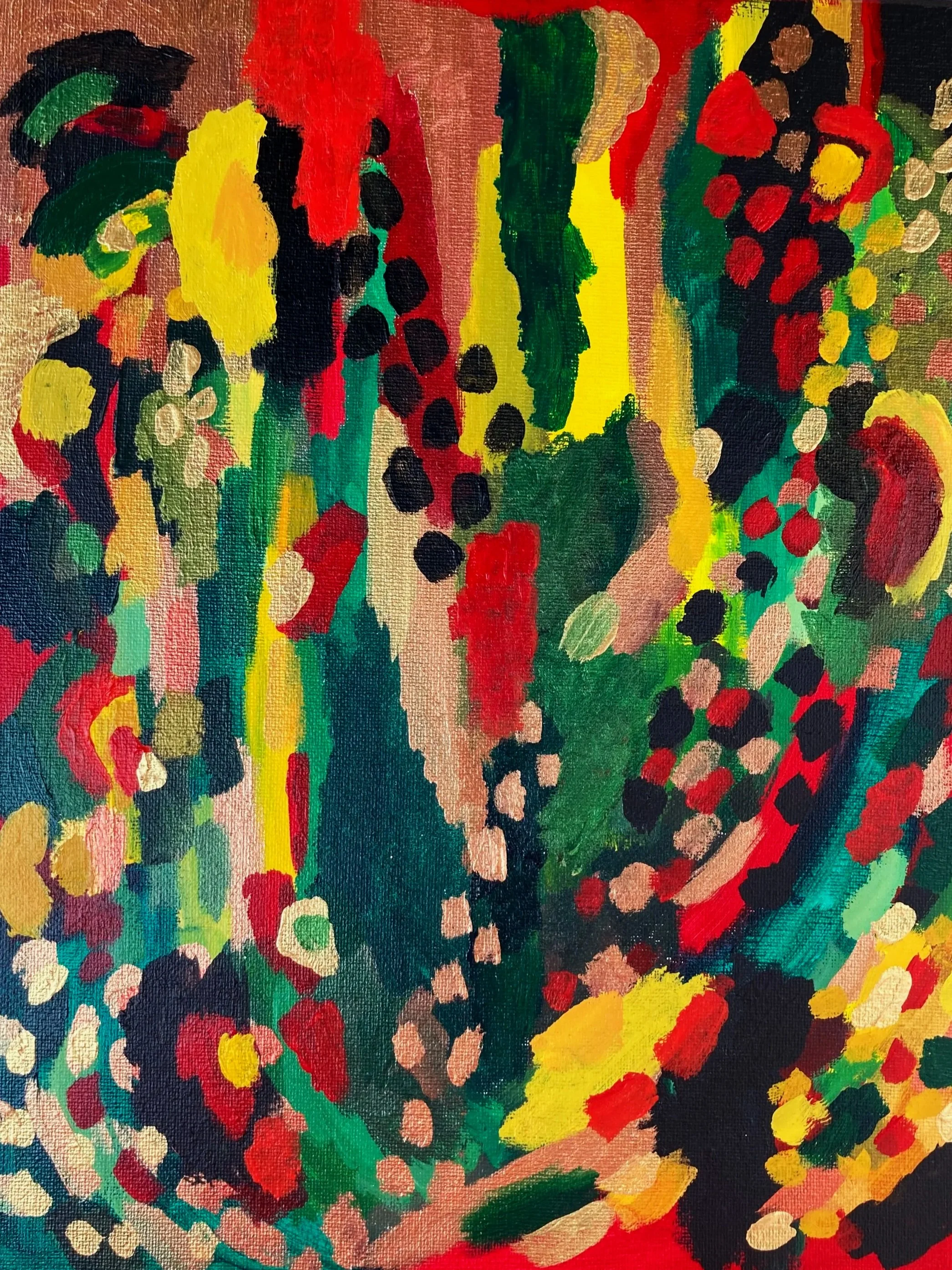 "Magic," 2021, Acrylic 