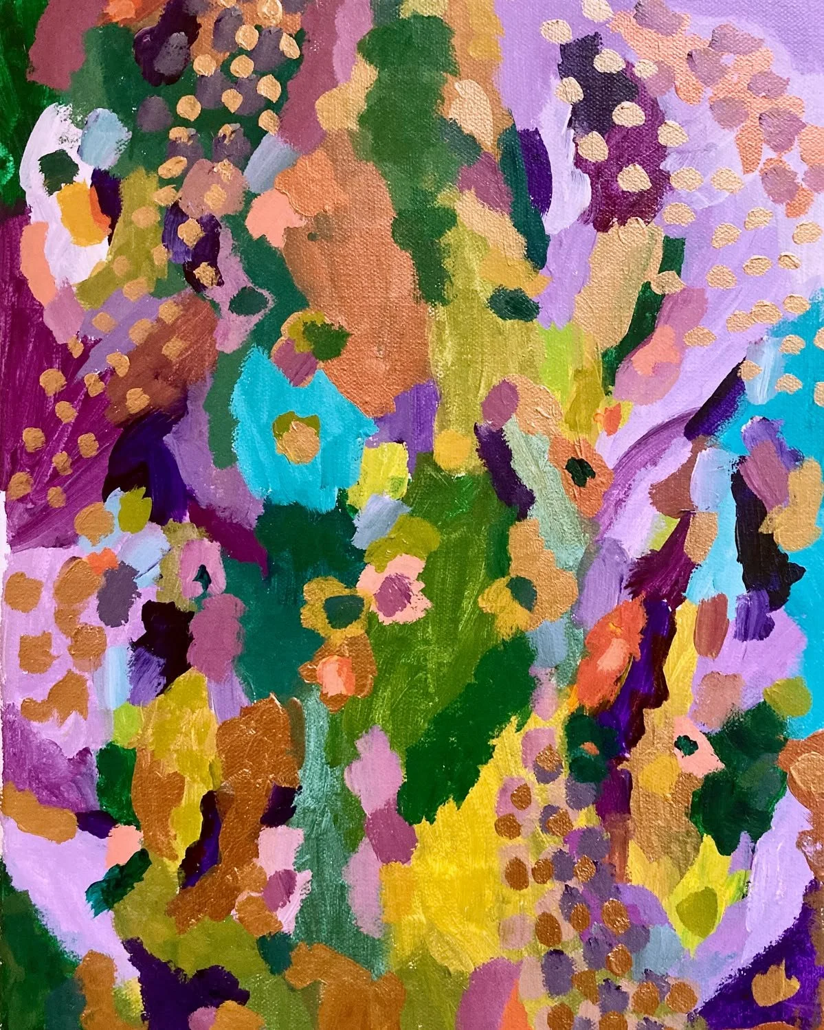 "Coral Reefs"- 2018, Acrylic 