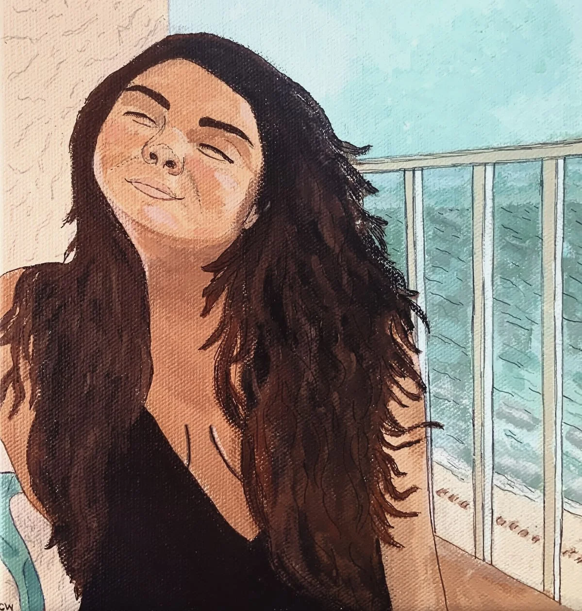 "Beauty"-2021
Acrylic 