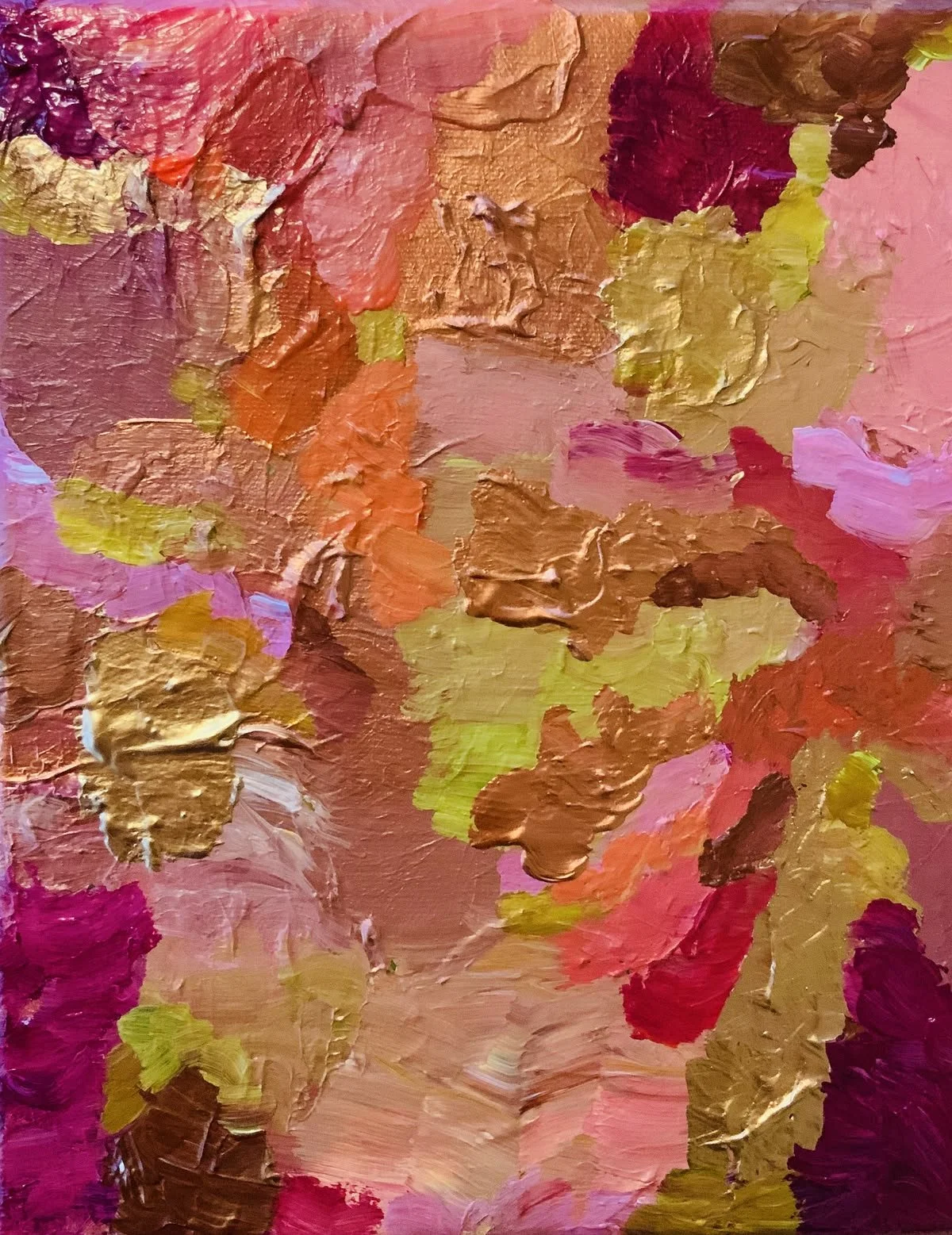 "Juicy Pink"- 2019, Acrylic 