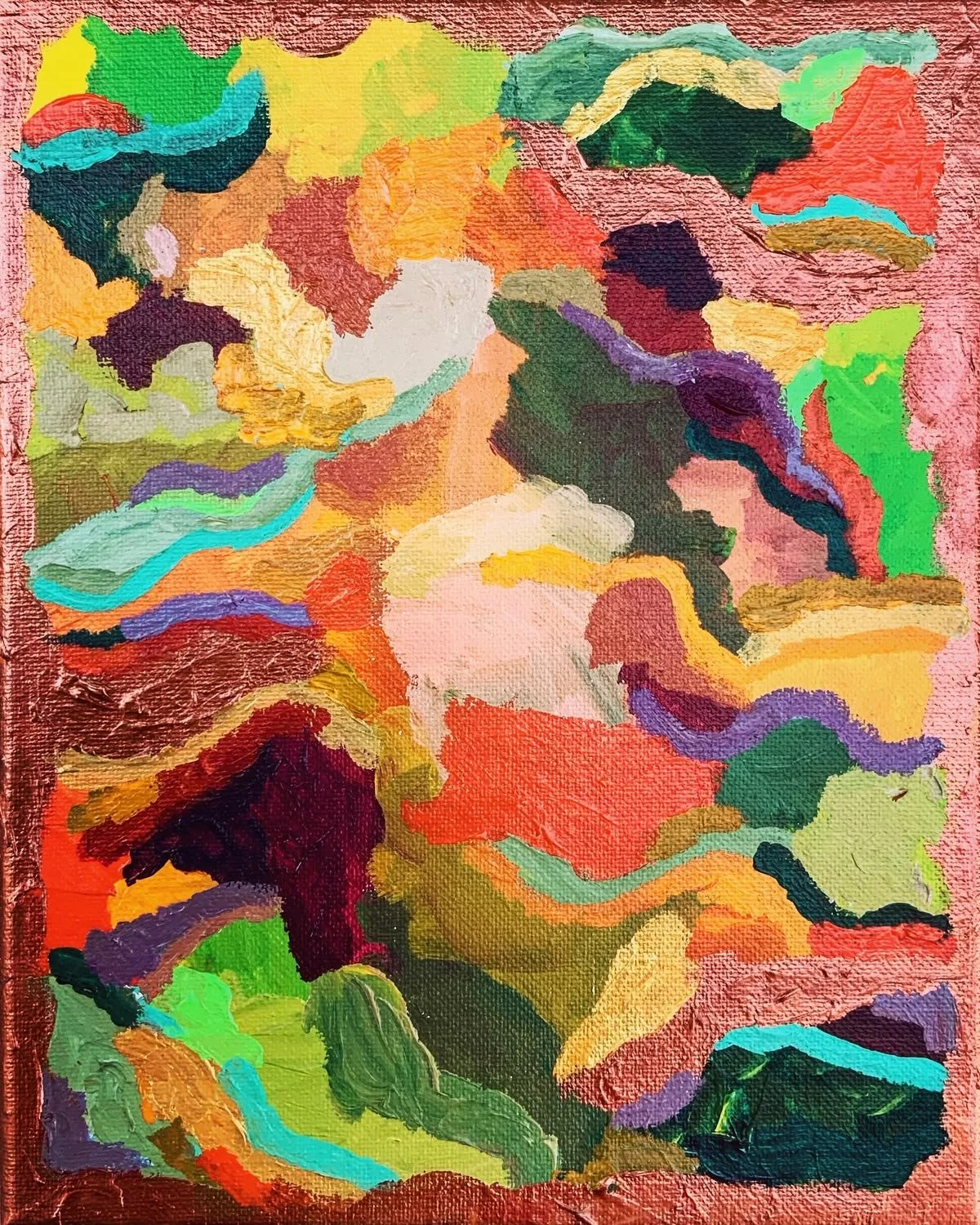 "Autumn"- 2021
Acrylic 