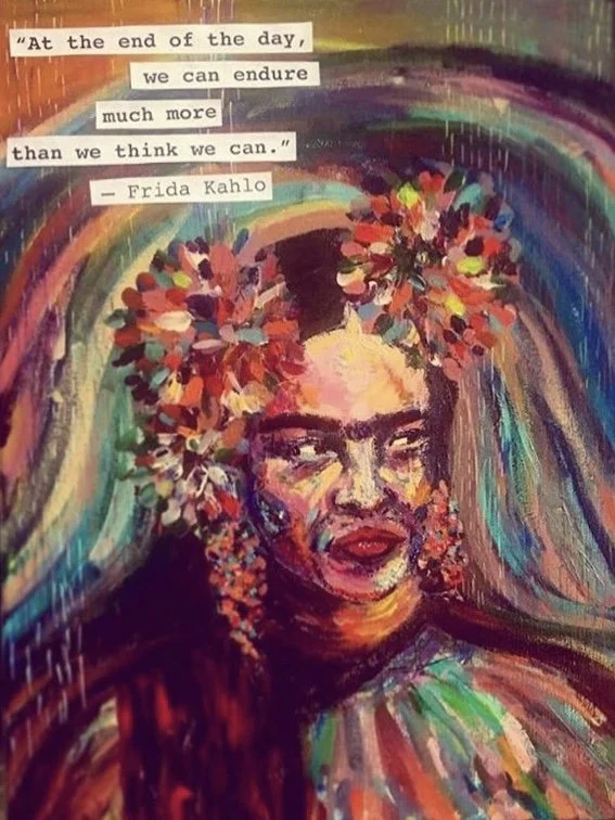 "Frida", 2018, Acrylic 