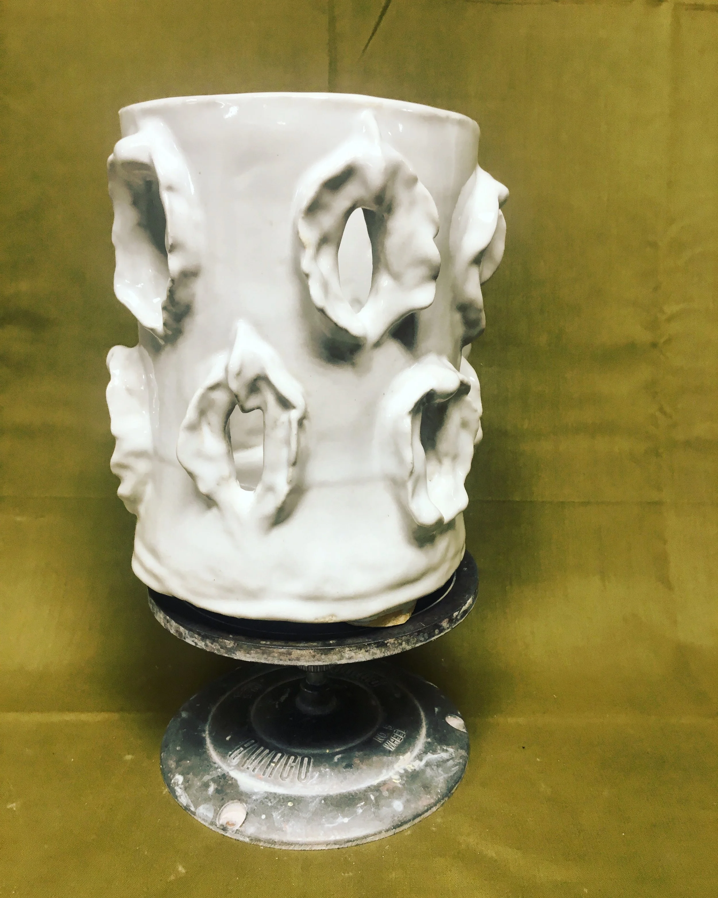 "Lady Lantern," 2019, Ceramic 