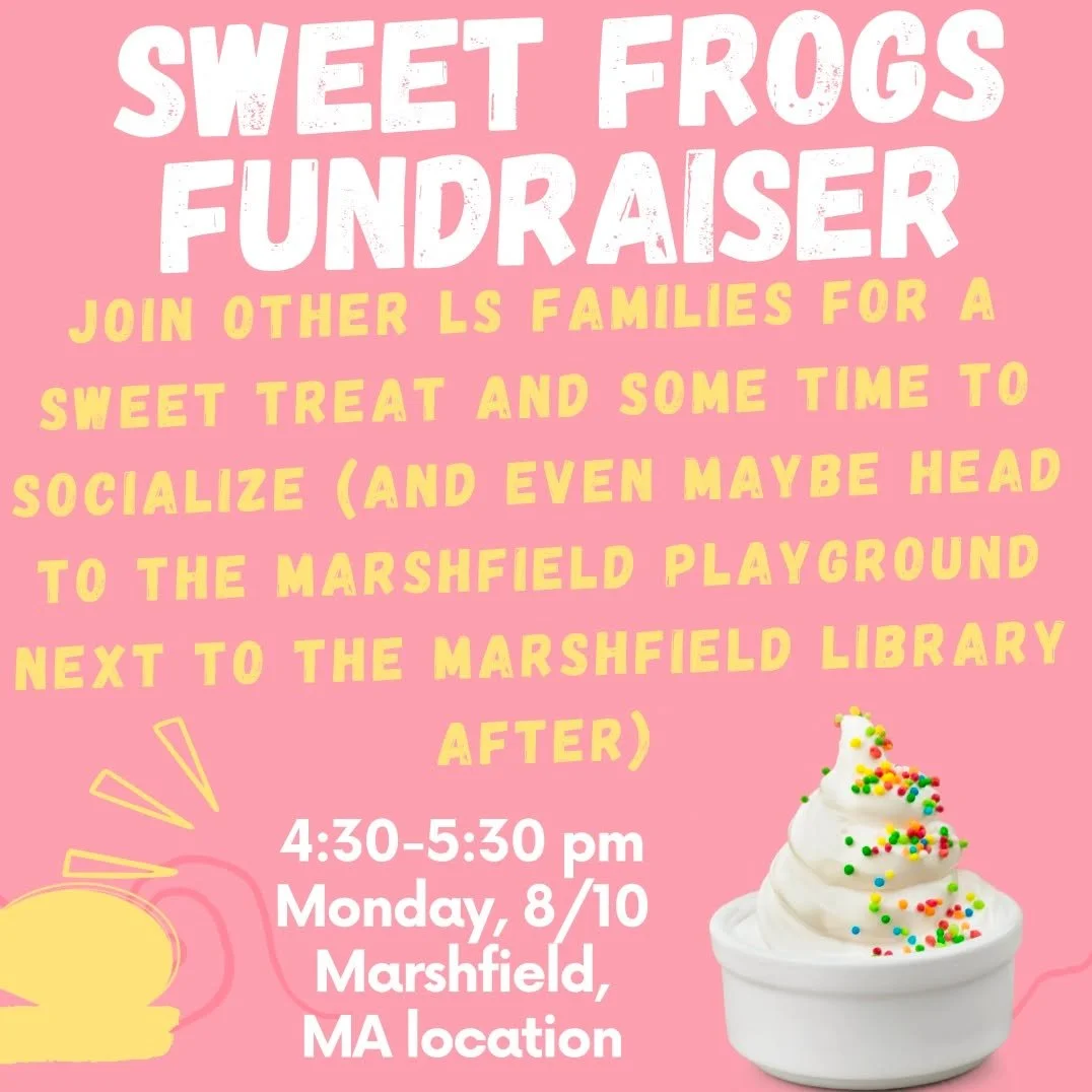Sweet Frogs - TODAY! 4:30-5:30.