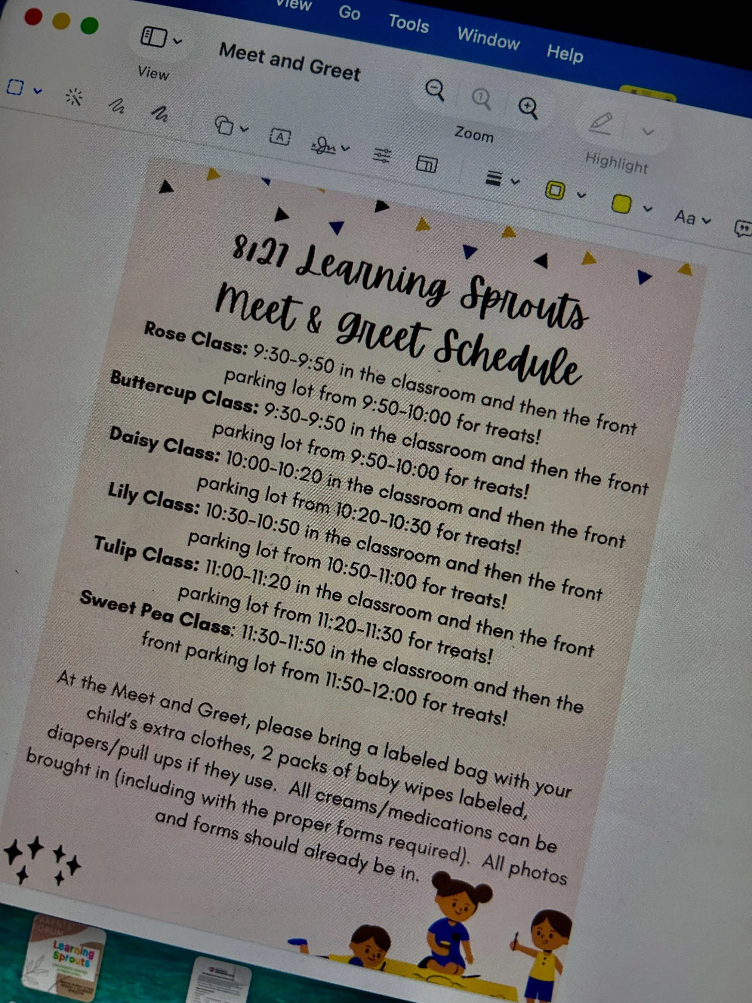 1️⃣2️⃣ days until our Meet and Greet! ❤️ This is a fun day where families come with their children that are enrolled in our school year 26-27 program. They can tour the classroom, meet the teachers, chat with Ms. Amy &amp; Ms. Robyn and meet the othe