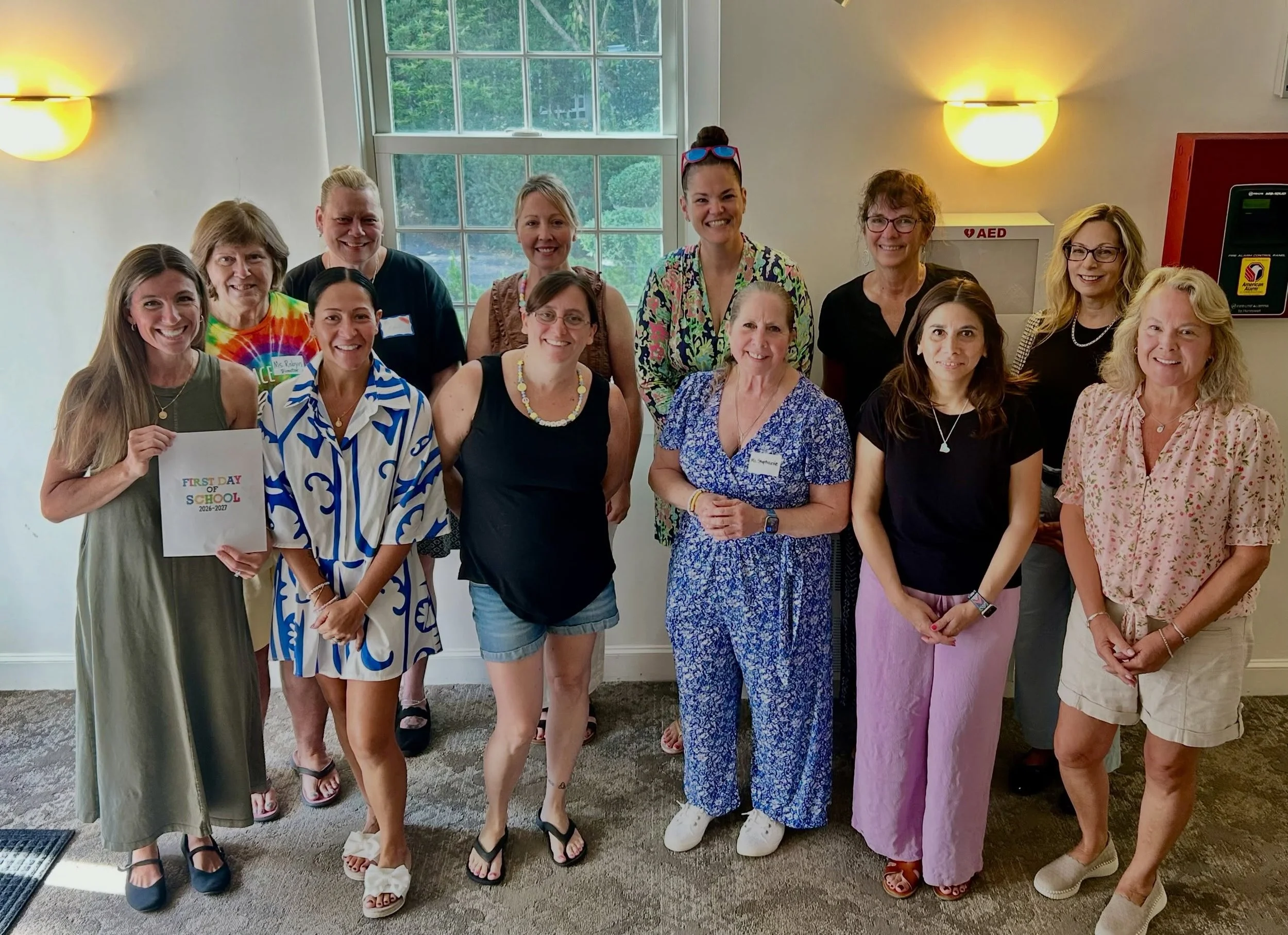AMAZING team! ❤️🌱❤️ Looking forward to a great year! Meet and Greet success ✅ by welcoming SO many families into the building to see the classrooms set up for the school year, meet the teachers, meet other parents and families and meet with Amy (LS 