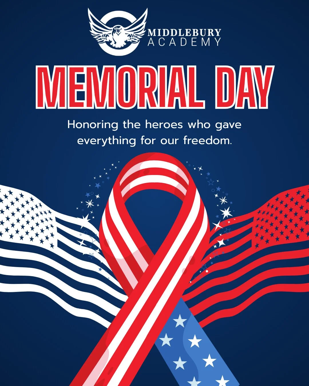 We remember. We honor. We thank the heroes who made our freedoms possible. 💙