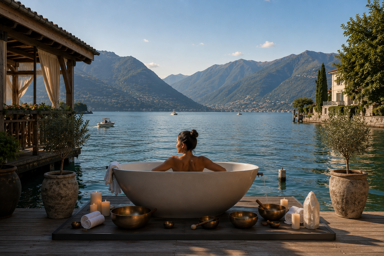 Buga Retreats luxury lake wellness spa