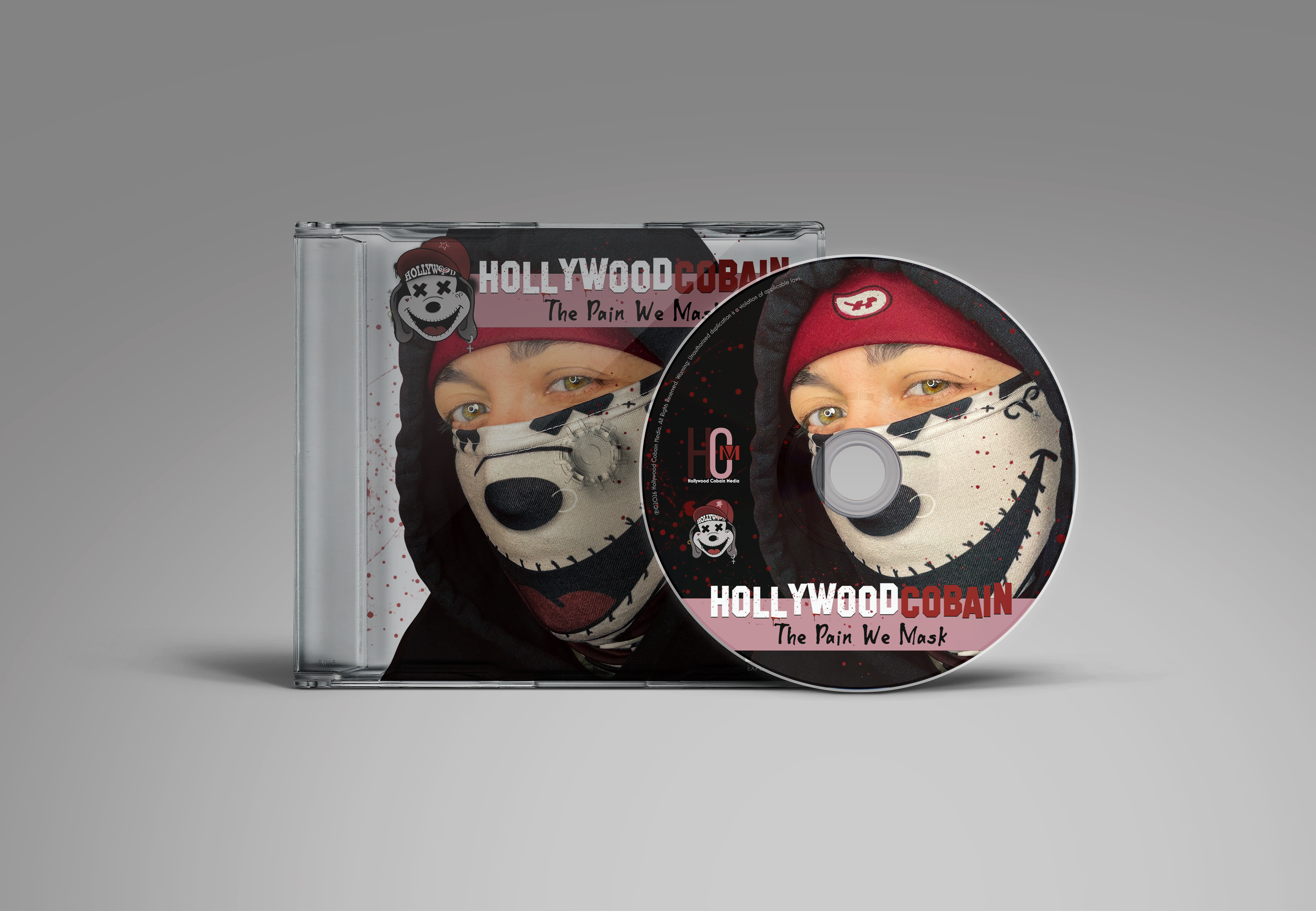 Hollywood Cobain - The Pain We Mask Album Mock-Up.png