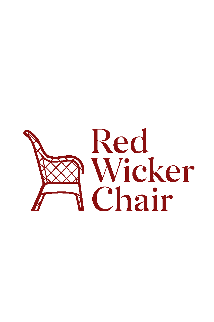 Red Wicker Chair