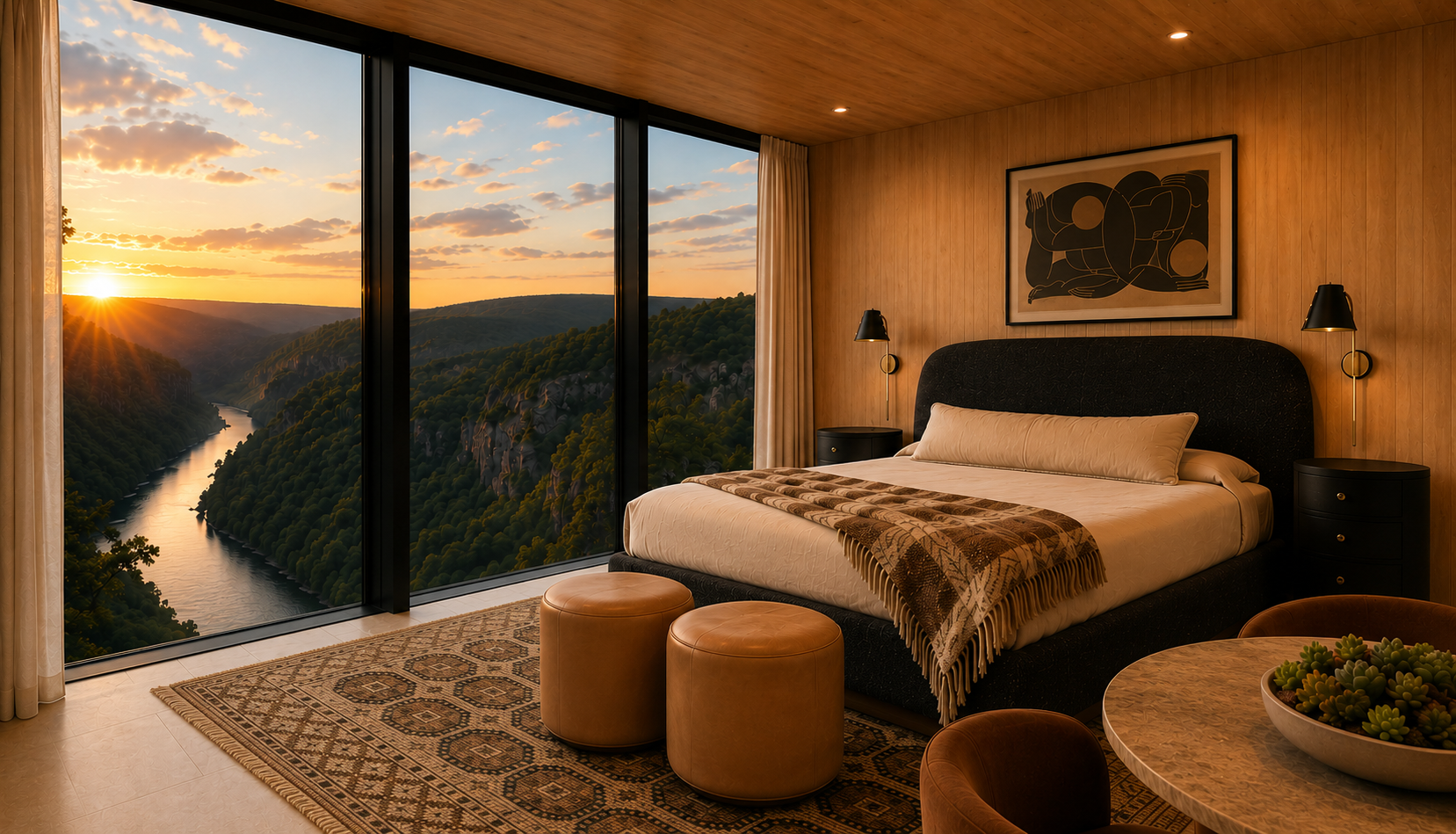 Mirrored Cabin #1