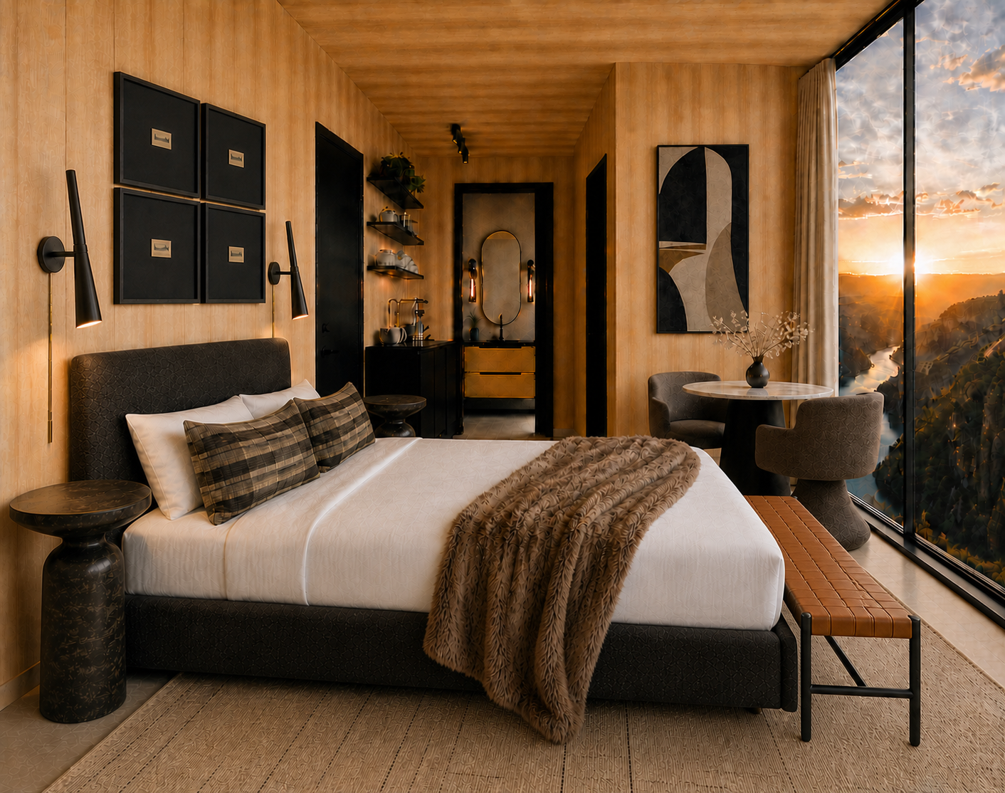 Mirrored Cabin #2
