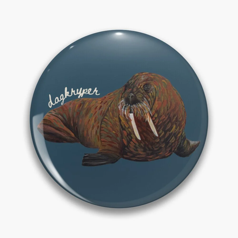 Walrus | Dagkryper | Pin