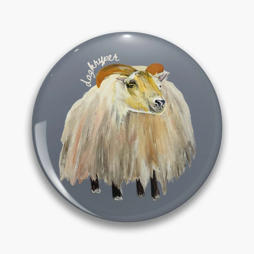 Icelandic Sheep | Dagkryper | Pin