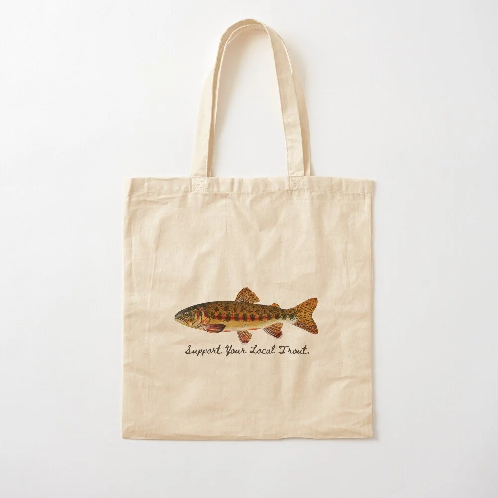 Golden Trout | Support Your Local Trout | Cotton Tote