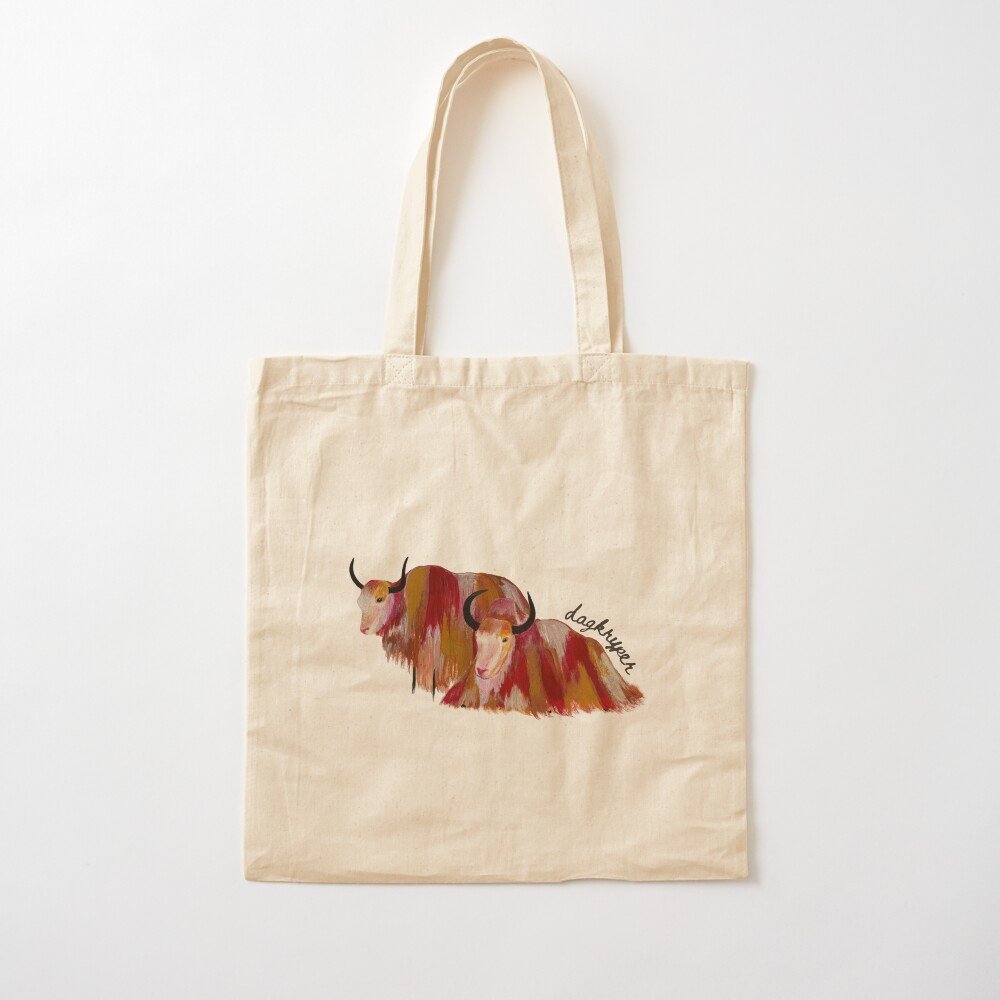 Yaks Resting | Dagkryper | Cotton Tote