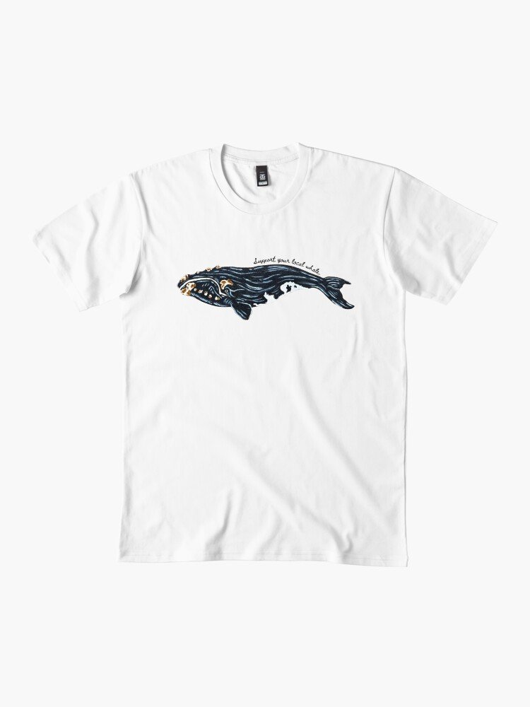 Northern Right Whale | Support Your Local | T-Shirt