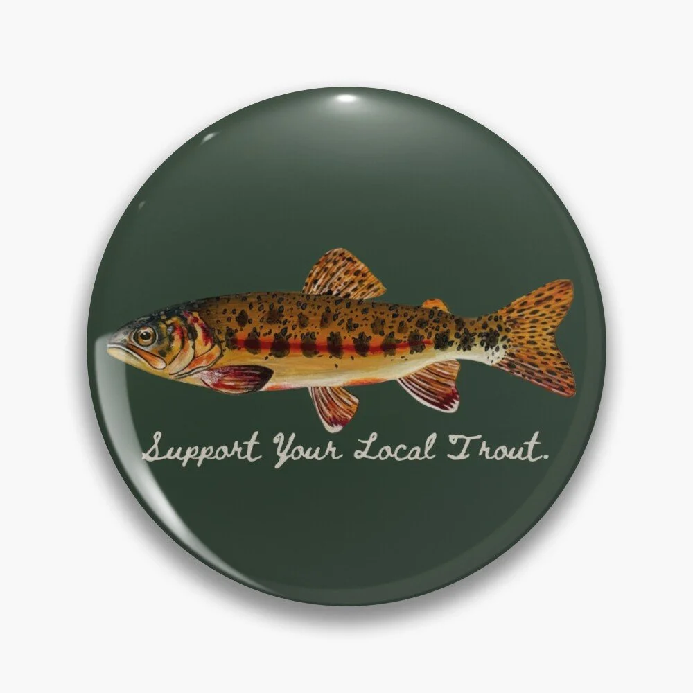Golden Trout | Support Your Local Trout | Pin