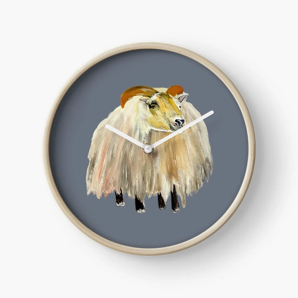 Icelandic Sheep | Wall Clock