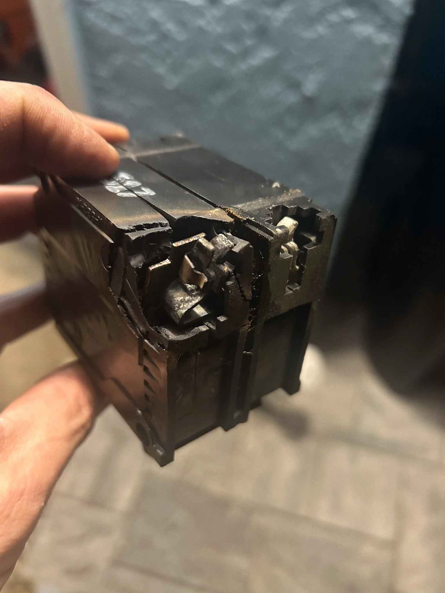 Replacing Old Client Breaker