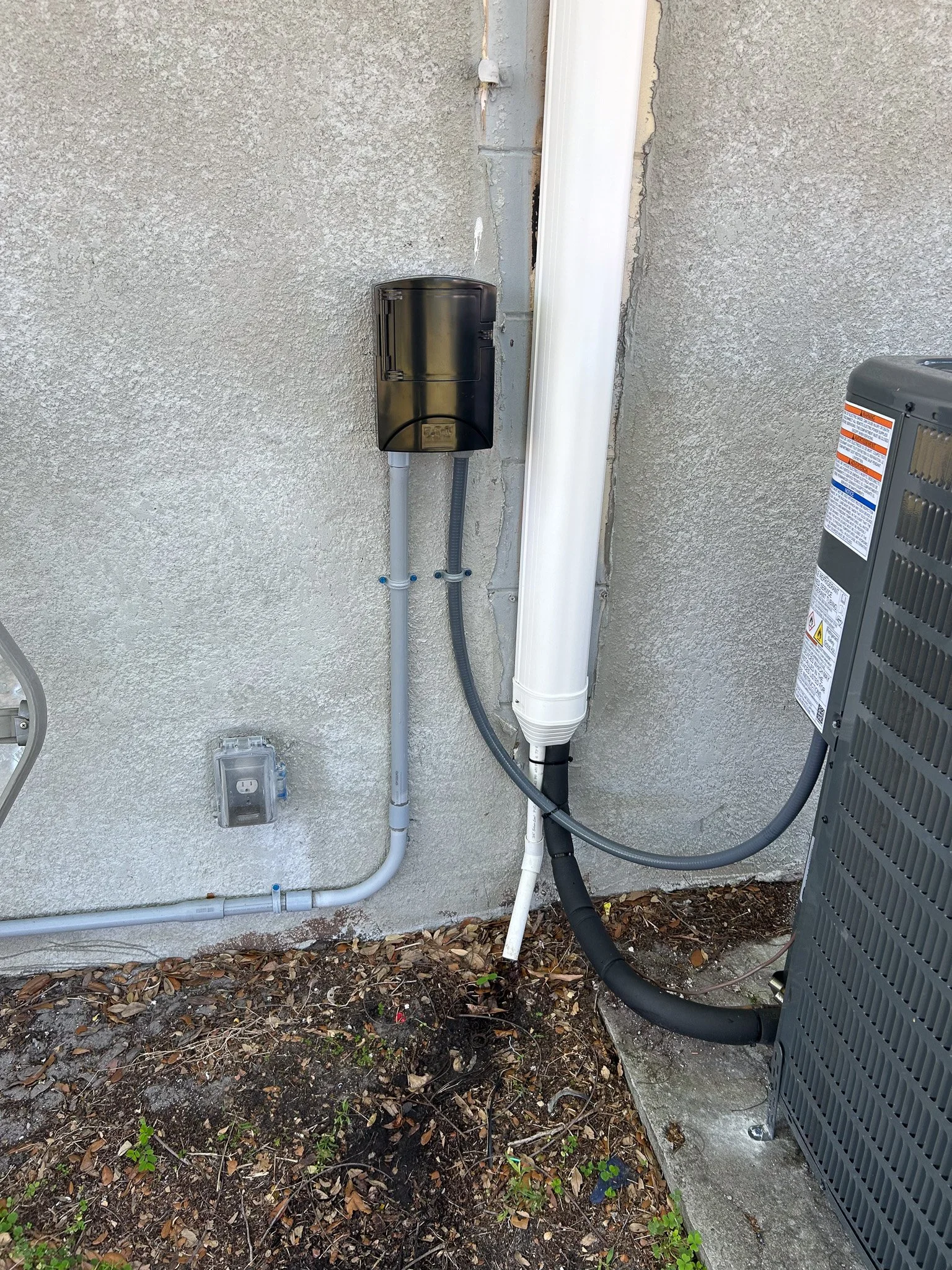 New AC Power Feed Install