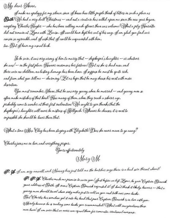 Interior graphic design of the letters for the play “Persuasion” by Jane Austen, adapted by Sarah Rose Kearns