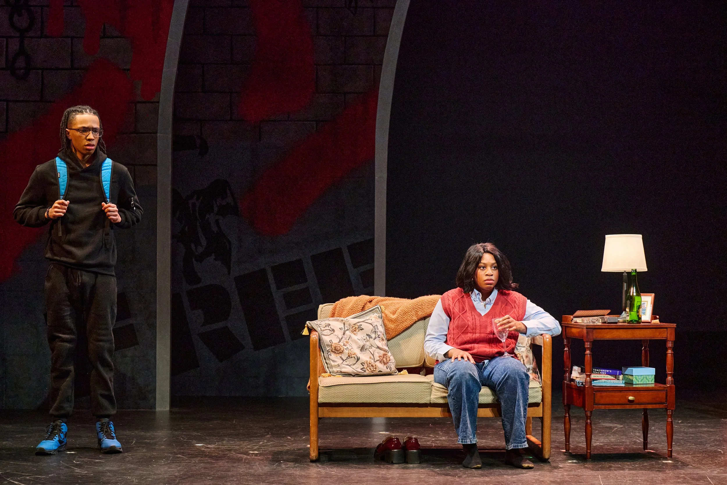 Intimate scene on scenic design of Pipeline