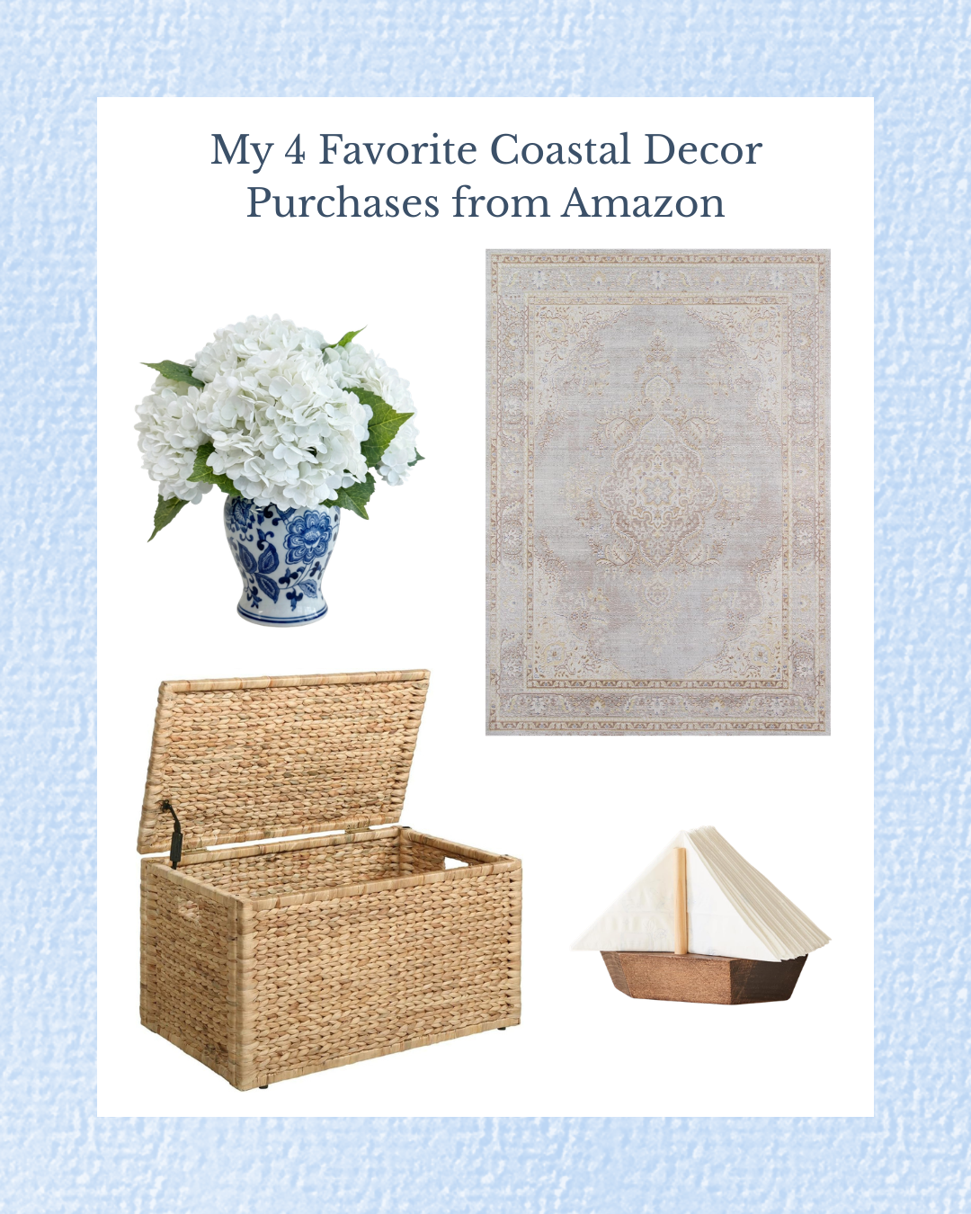 Four best coastal home decor items from Amazon