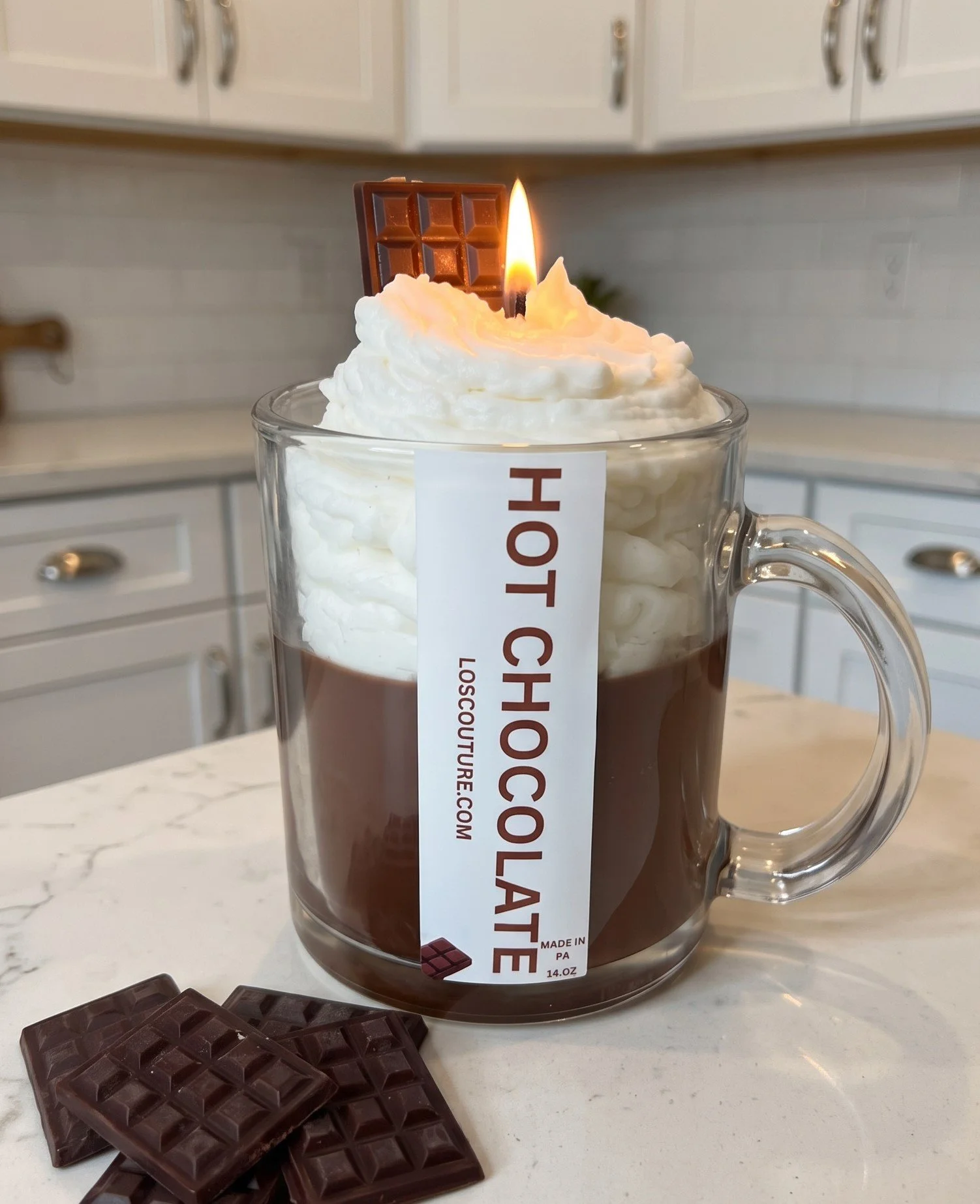 Hot Chocolate candle