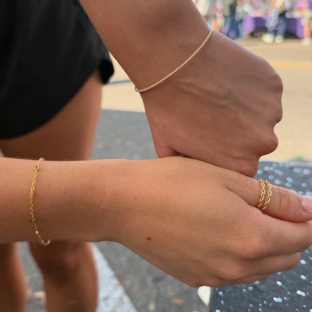 The Toasted Lotus Permanent Jewelry