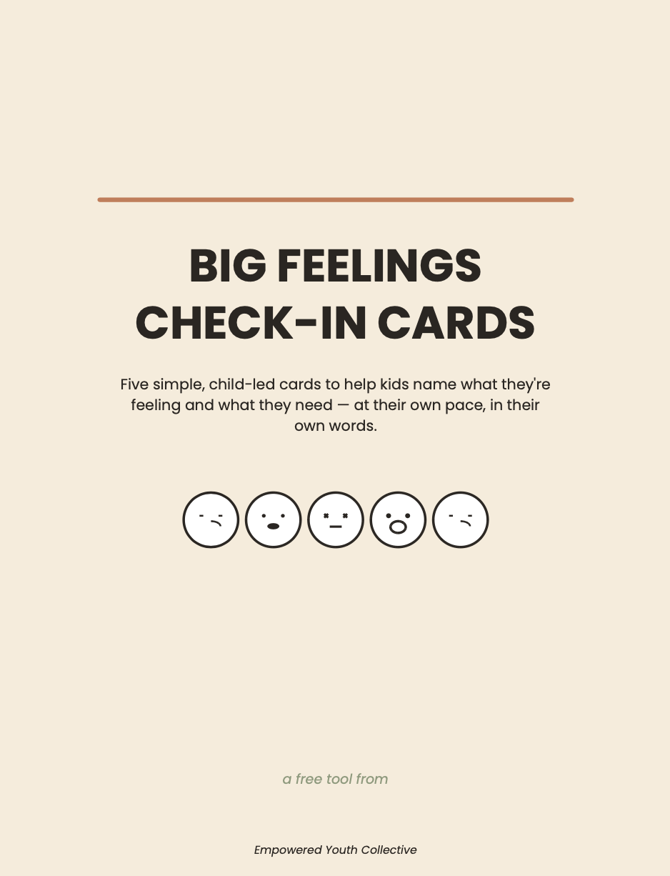 Big Feelings Check-In Cards