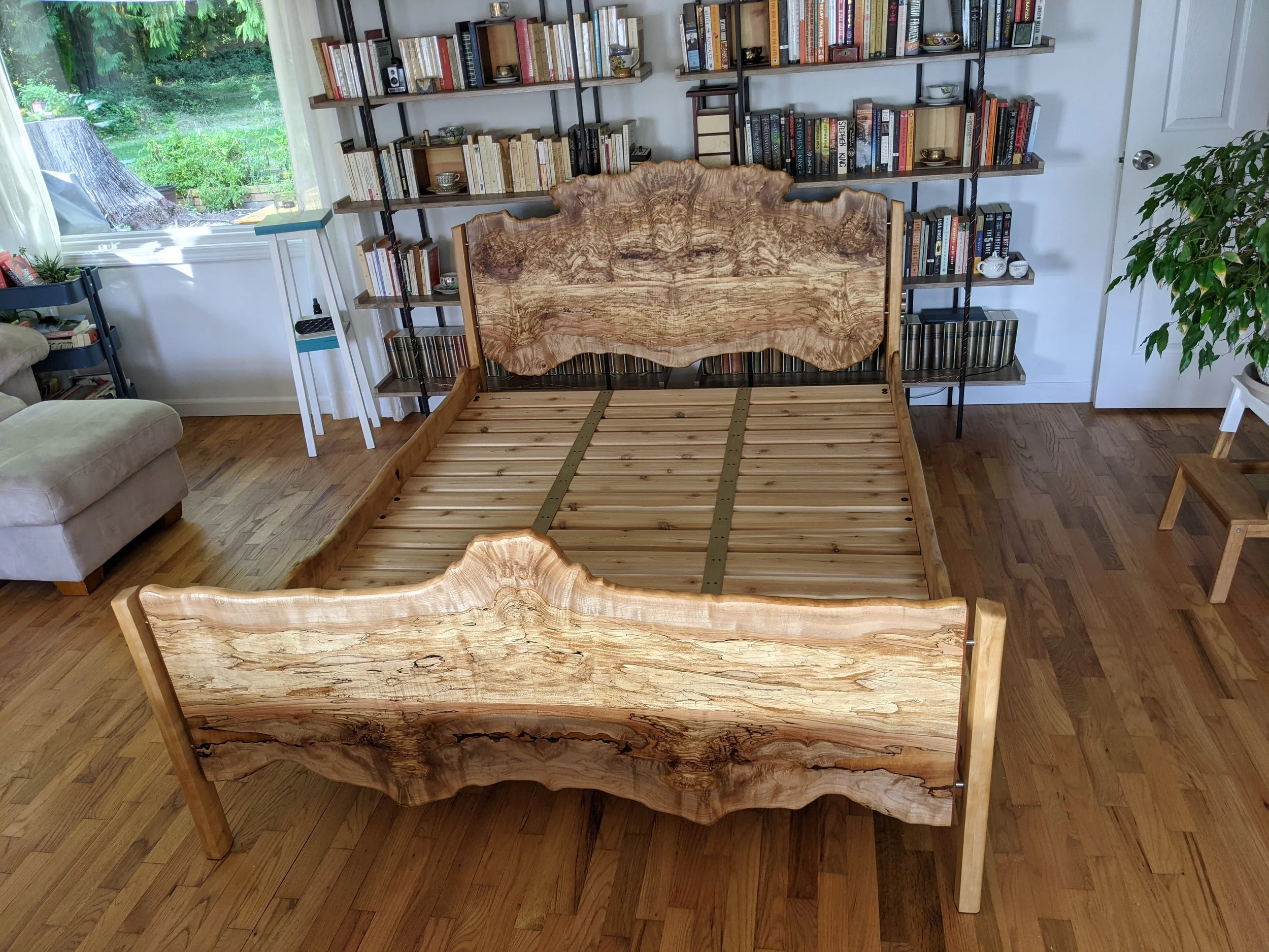 Custom bed build, design and build by me