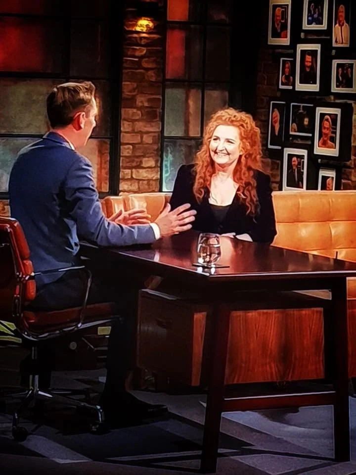 Dr Niamh Shaw speaking on RTE's The Late Late Show about Women in STEM and space