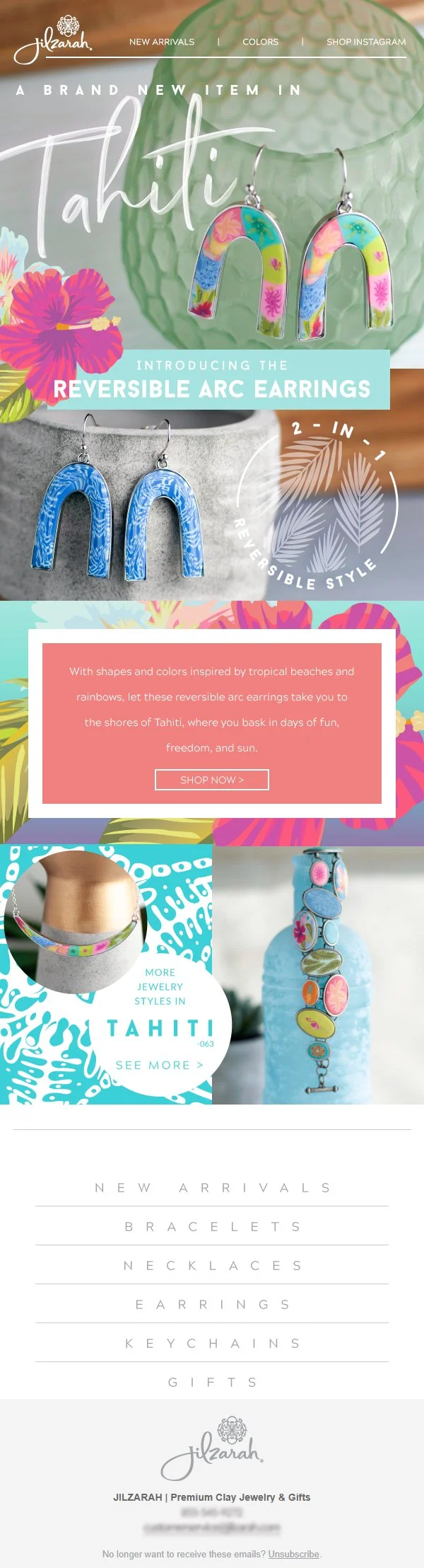 Tahiti Earring Launch