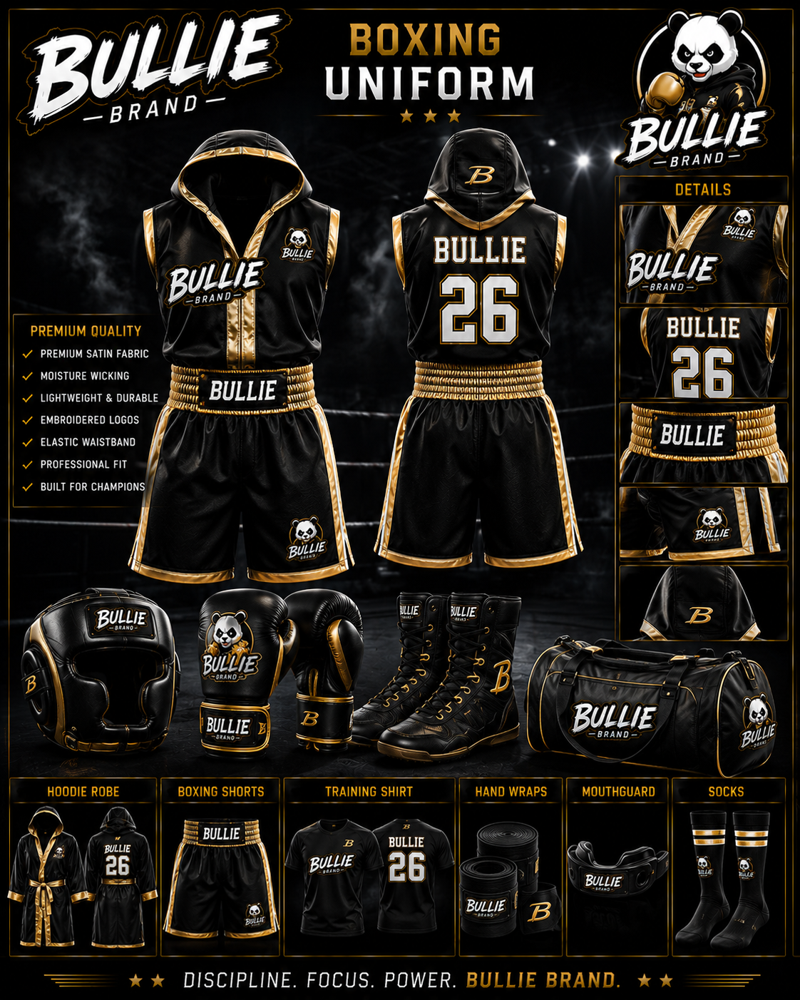 Bullie Brand™ Boxing Uniform