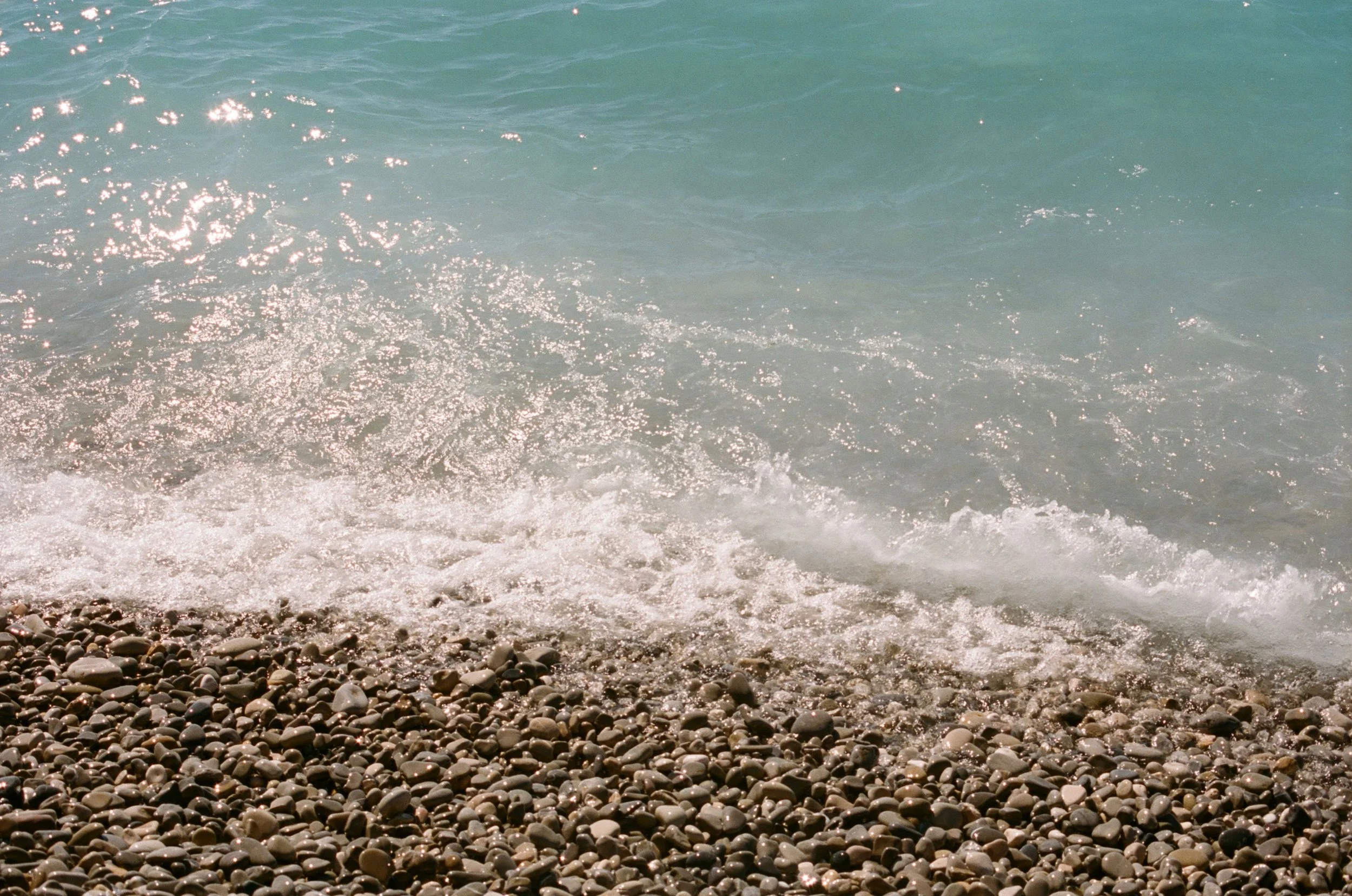 Nice beach, France
