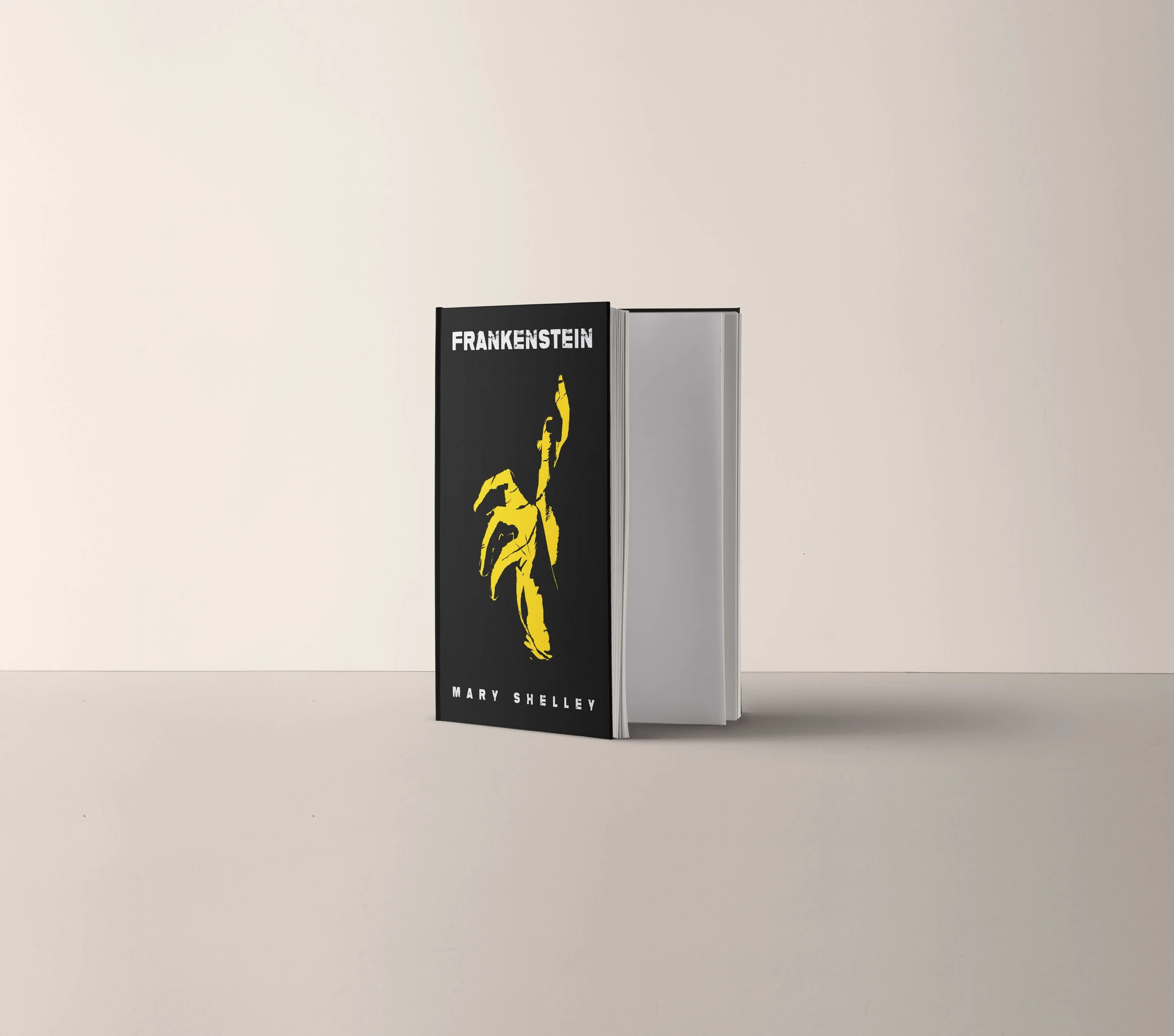 Mock up av bokomslag