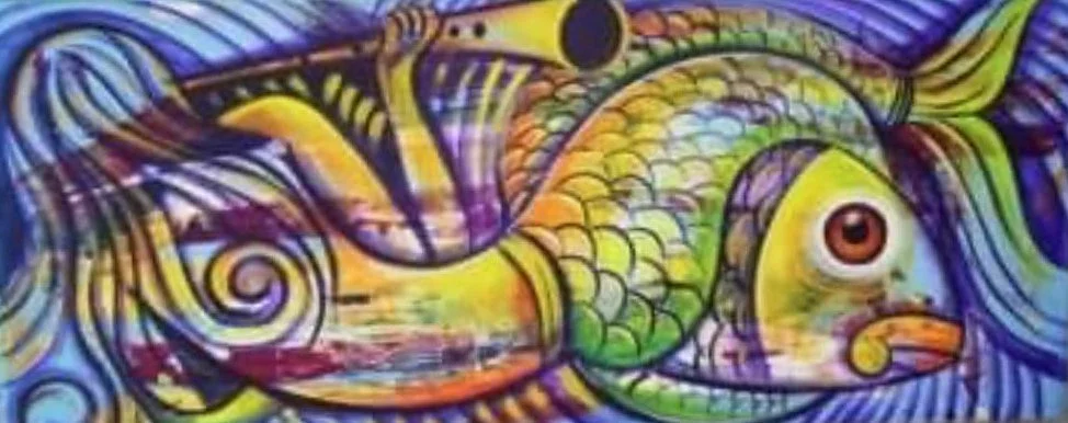 Visionary Fish Frieze