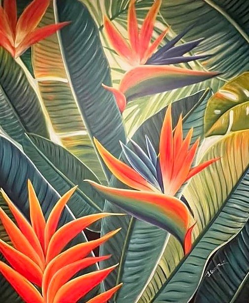 Birds Of Paradise Garden