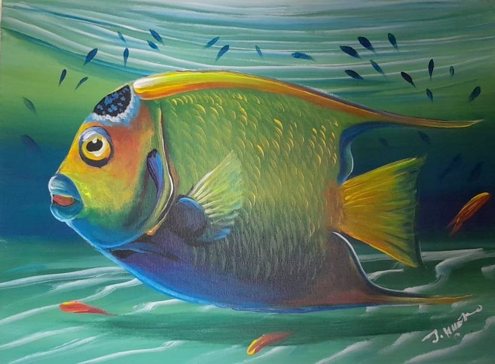Tropical Fish Underwater