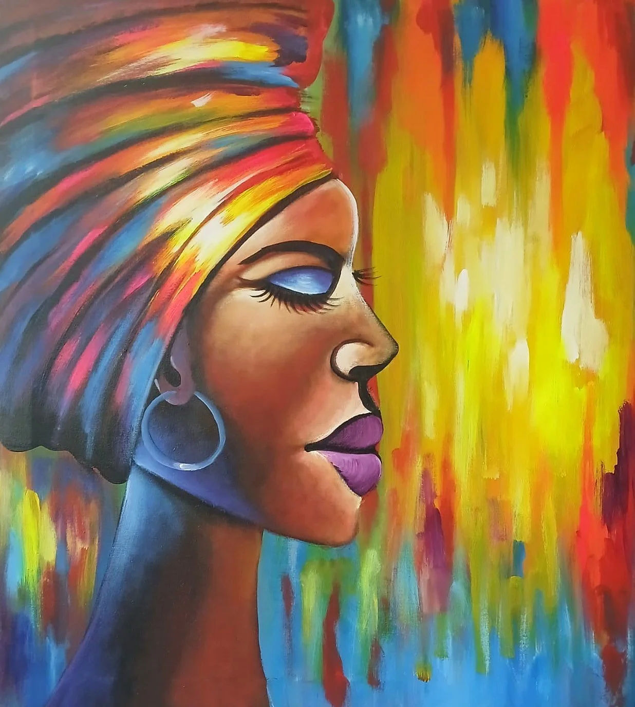 Woman Of Color And Light