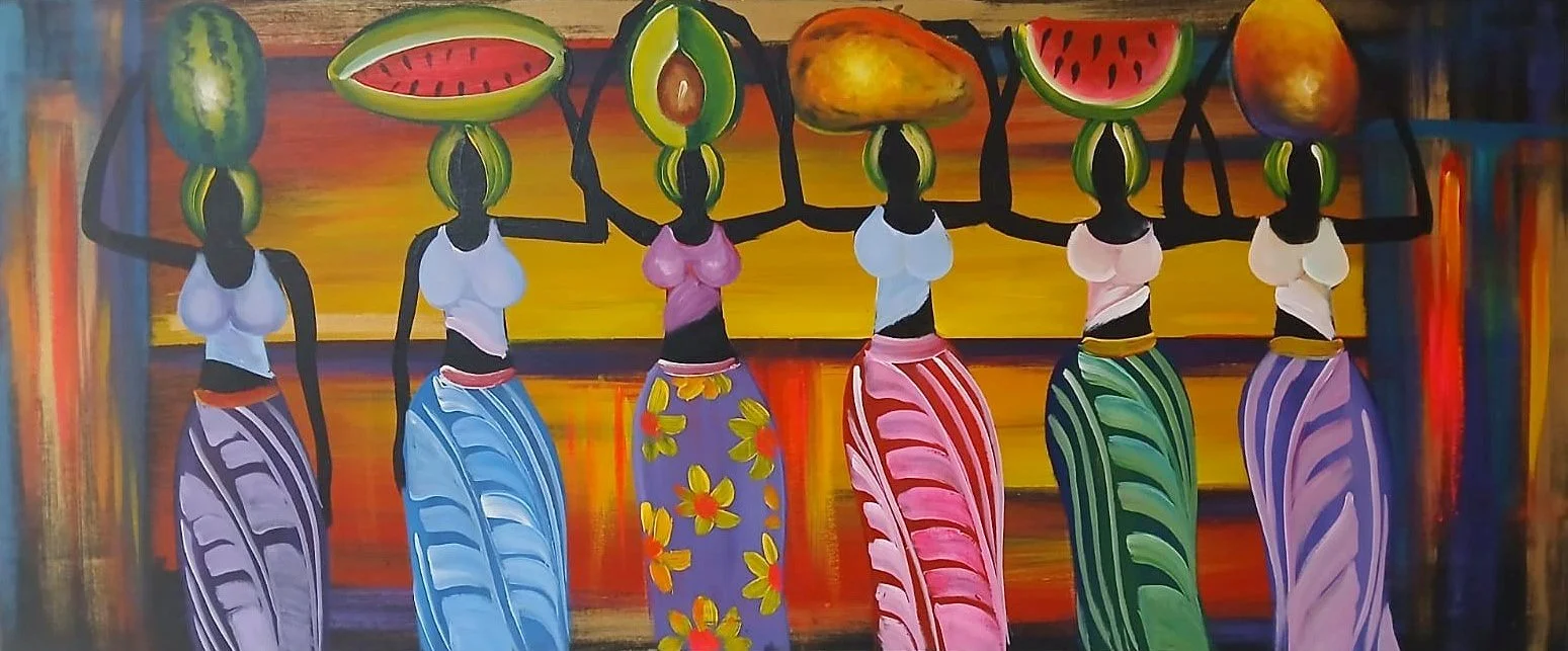 Market Women With Fruit