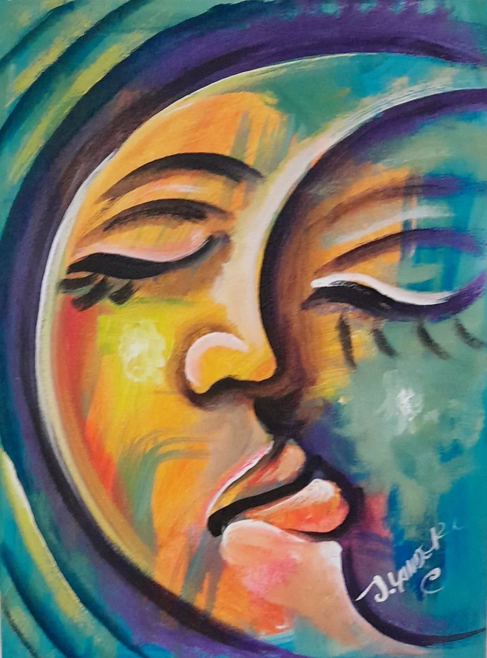 Two Faces One Kiss