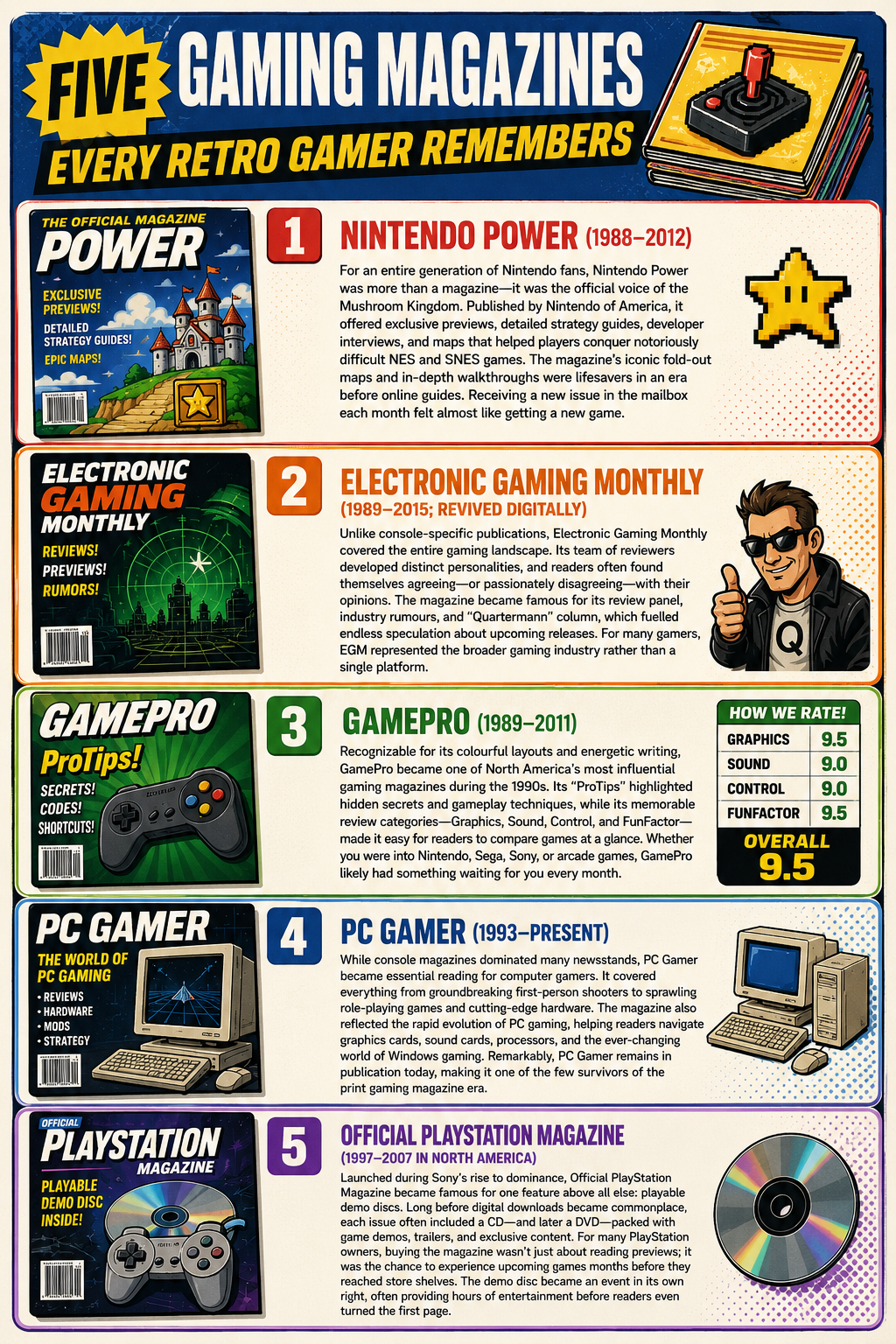 How Gaming Magazines Shaped a Generation