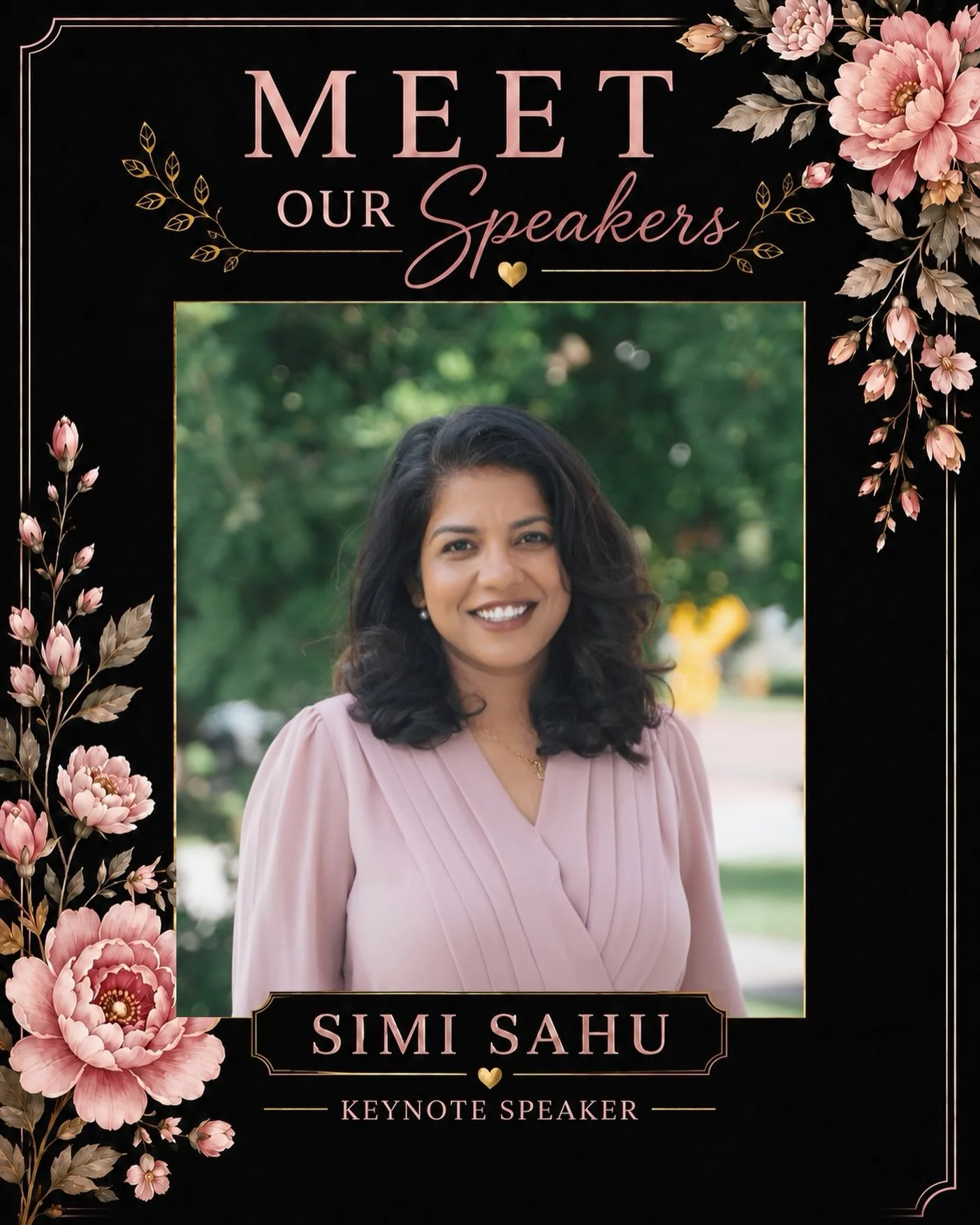 Meet our keynote speaker, @simizahu ✨Stay tuned to hear from Simi later this week