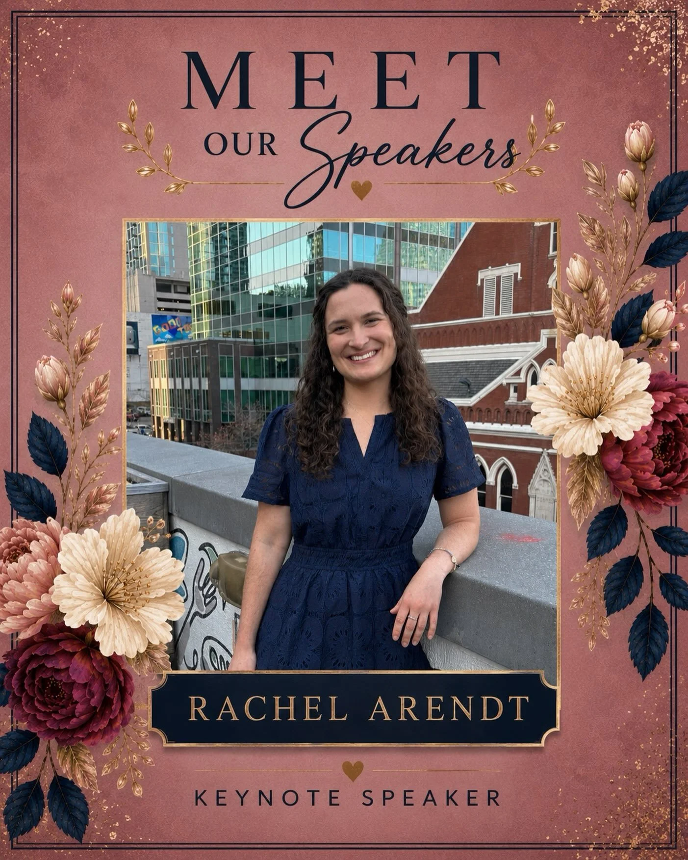 Meet our keynote speaker, Rachel Arendt! 

We&rsquo;re so excited to have Rachel joining us at the conference! Stay tuned to hear from her later this week🌷