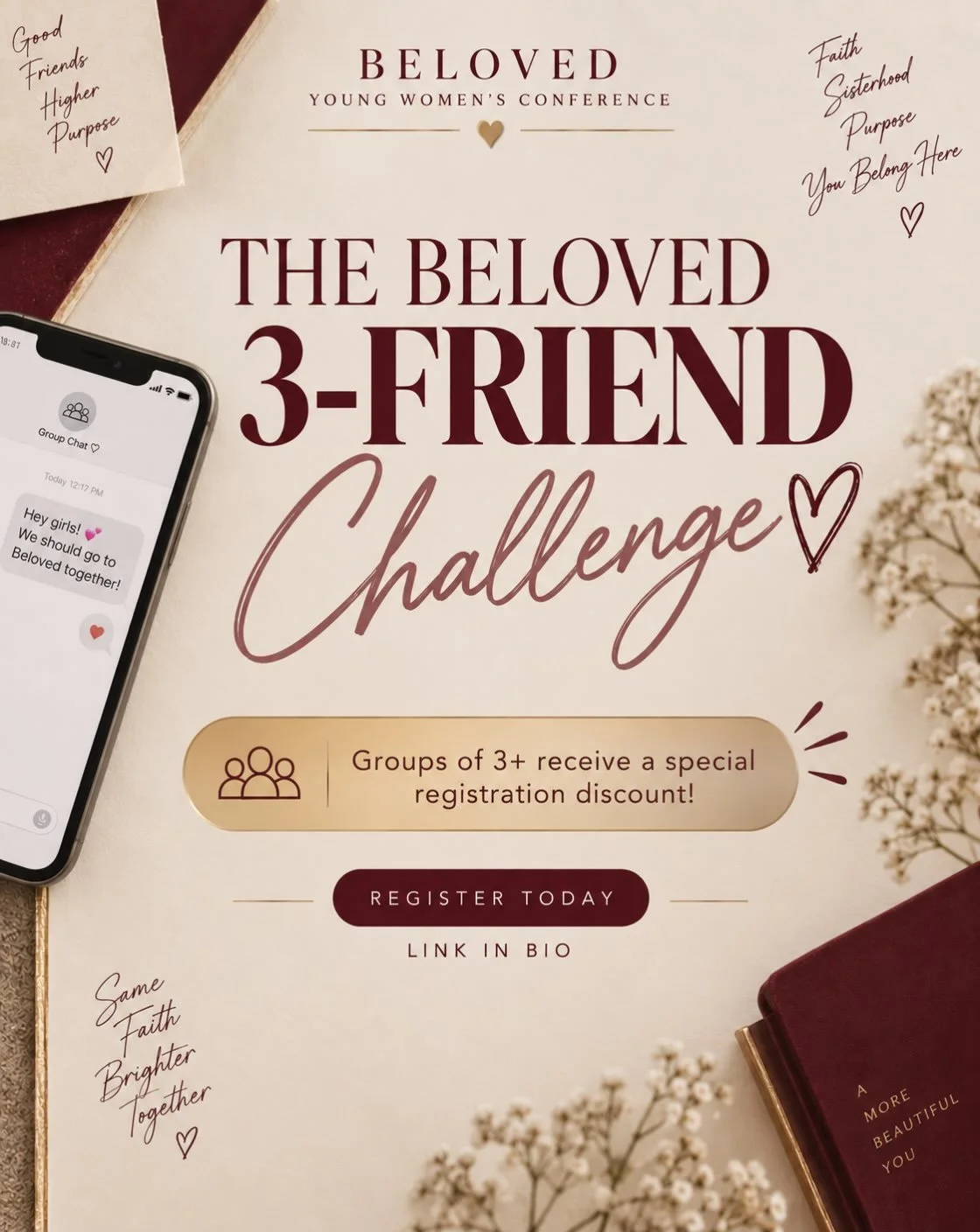 New groups of 3+ can receive a special registration discount! DM us for the deets! 💌 

registration link in bio!!