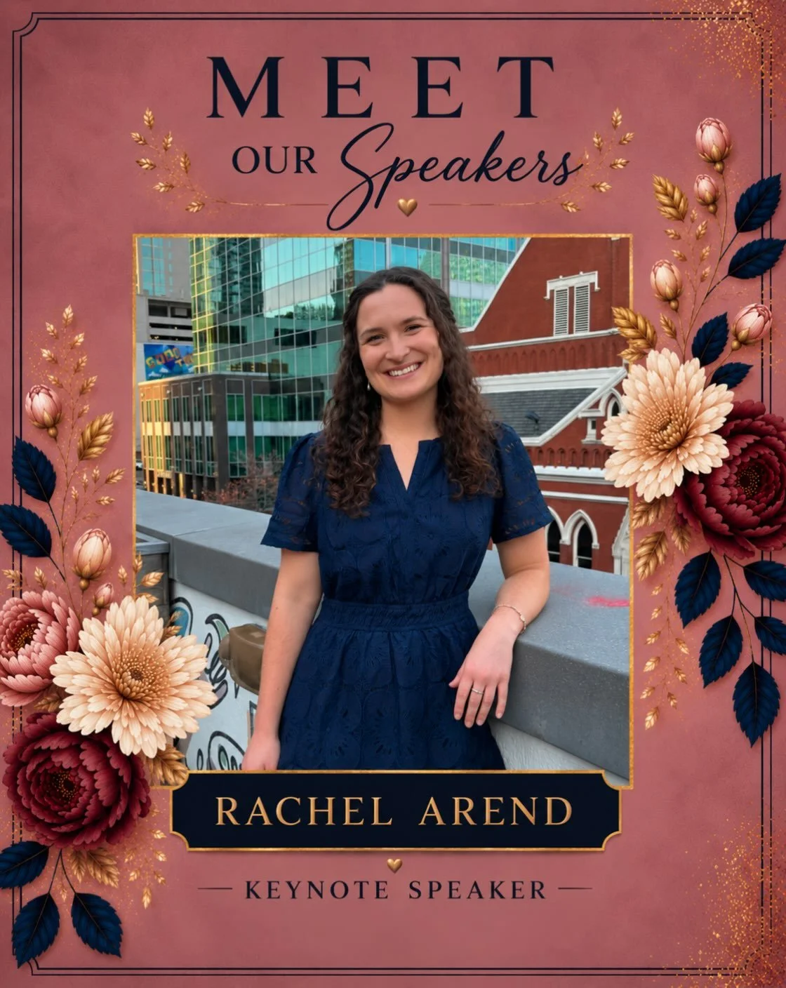 Meet our keynote speaker, Rachel Arend!

We&rsquo;re so excited to have Rachel joining us at the conference! Stay tuned to hear from her later this week 🌷