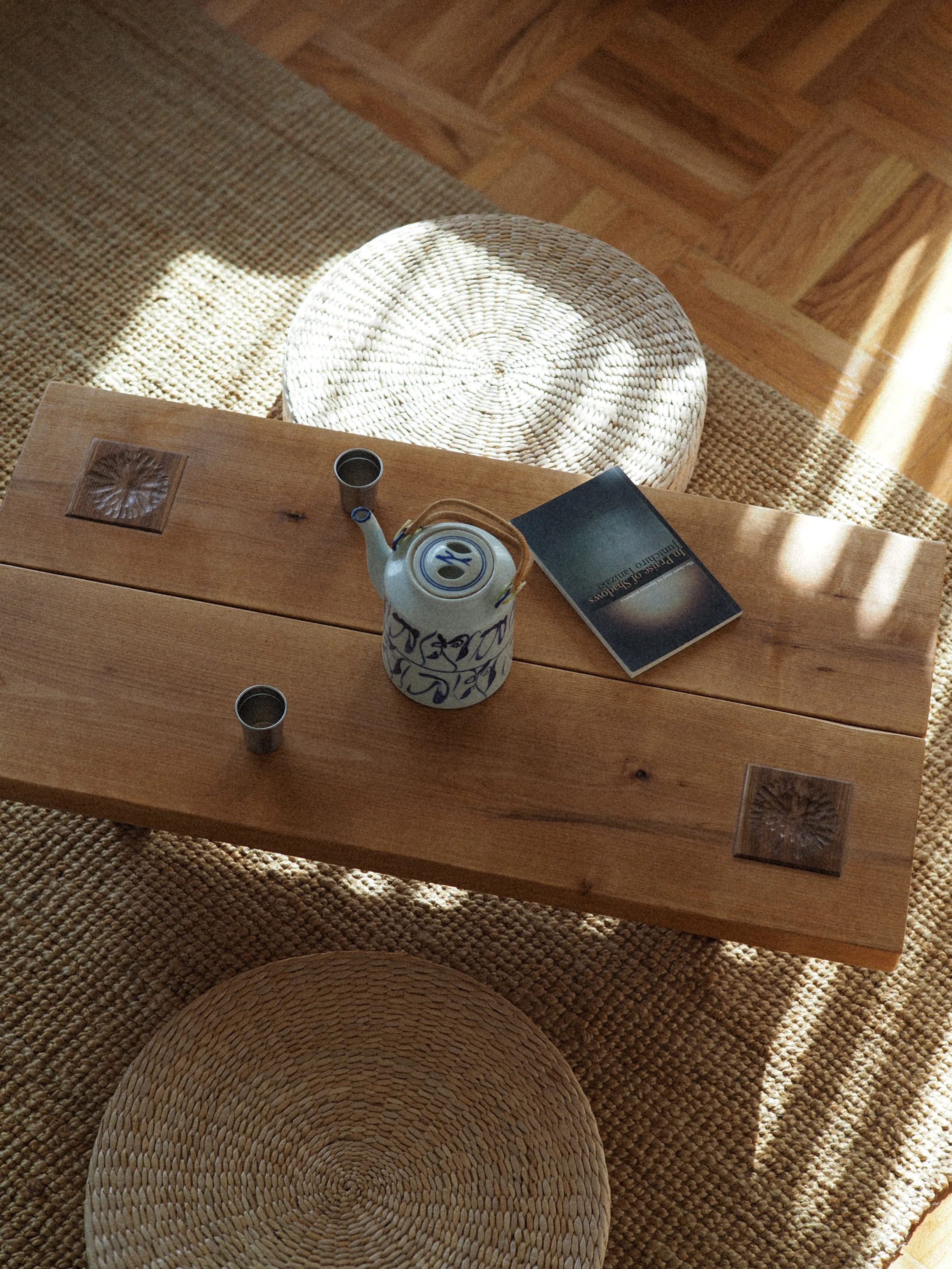 Low Coffee Table in Cherry