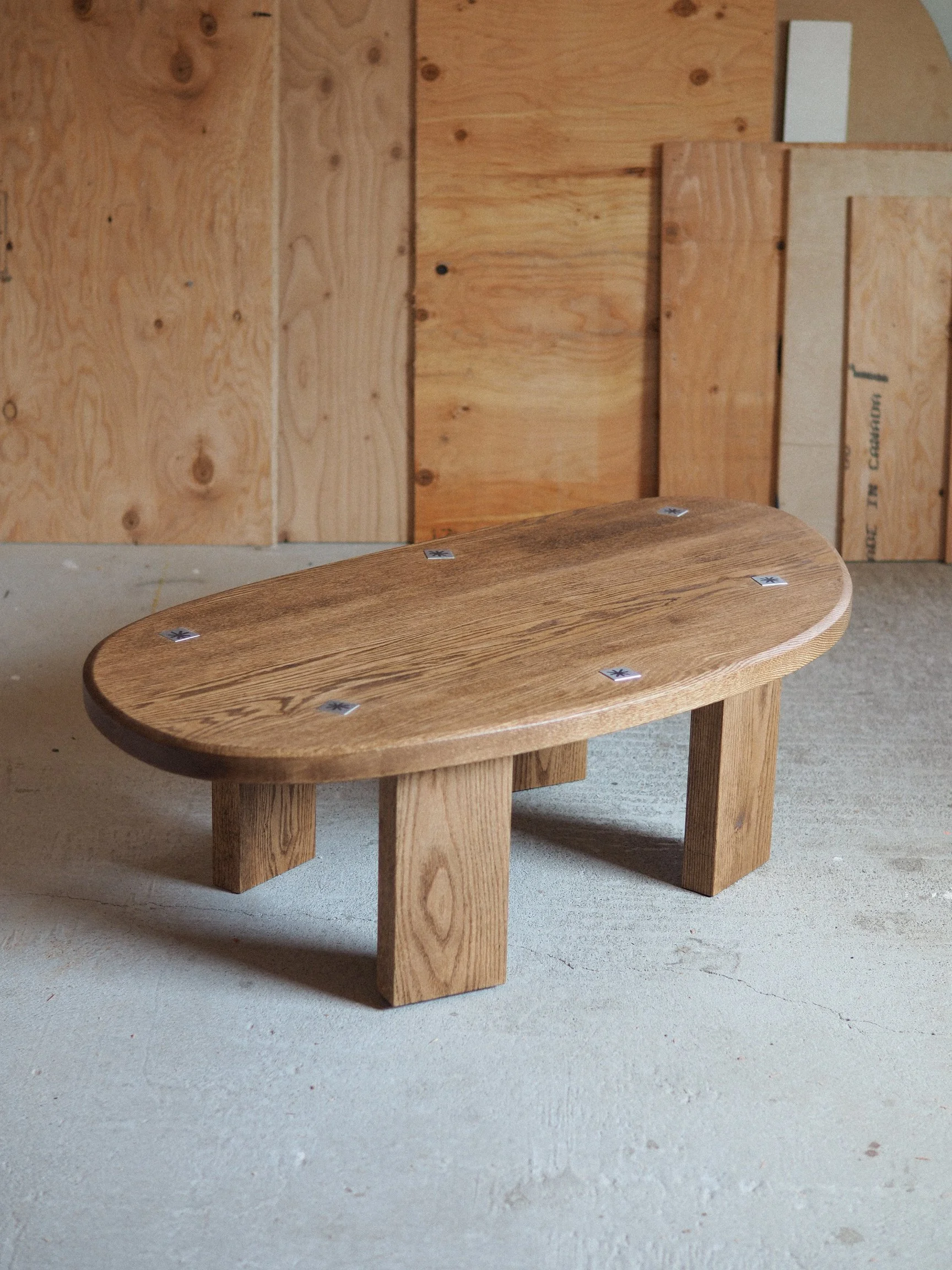 Oak Coffee Table 01